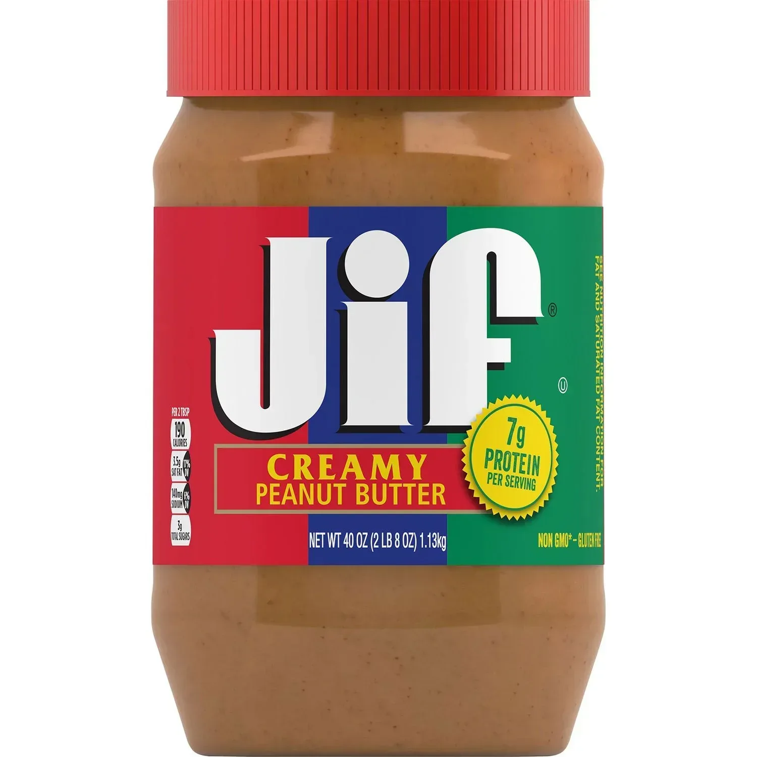 Jif Creamy Peanut Butter, 48 oz., 2 pk. - Image 4