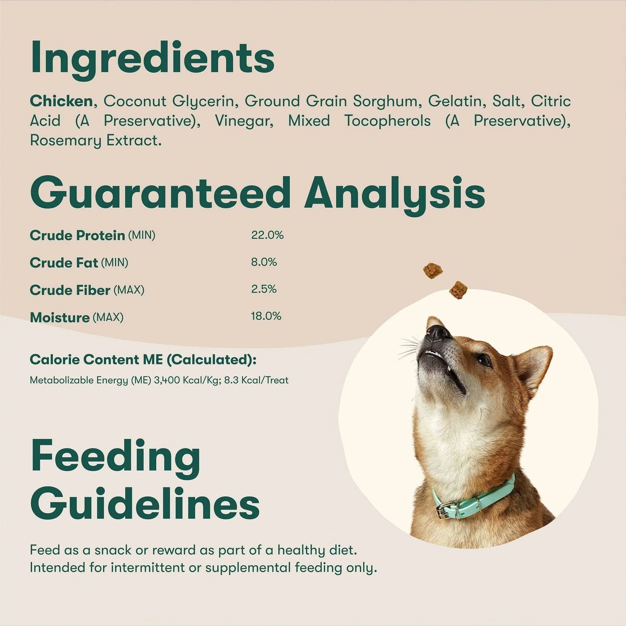 Jinx Chicken Bites, Natural Soft Jerky Dog Treats, 15 oz Bag - Image 11