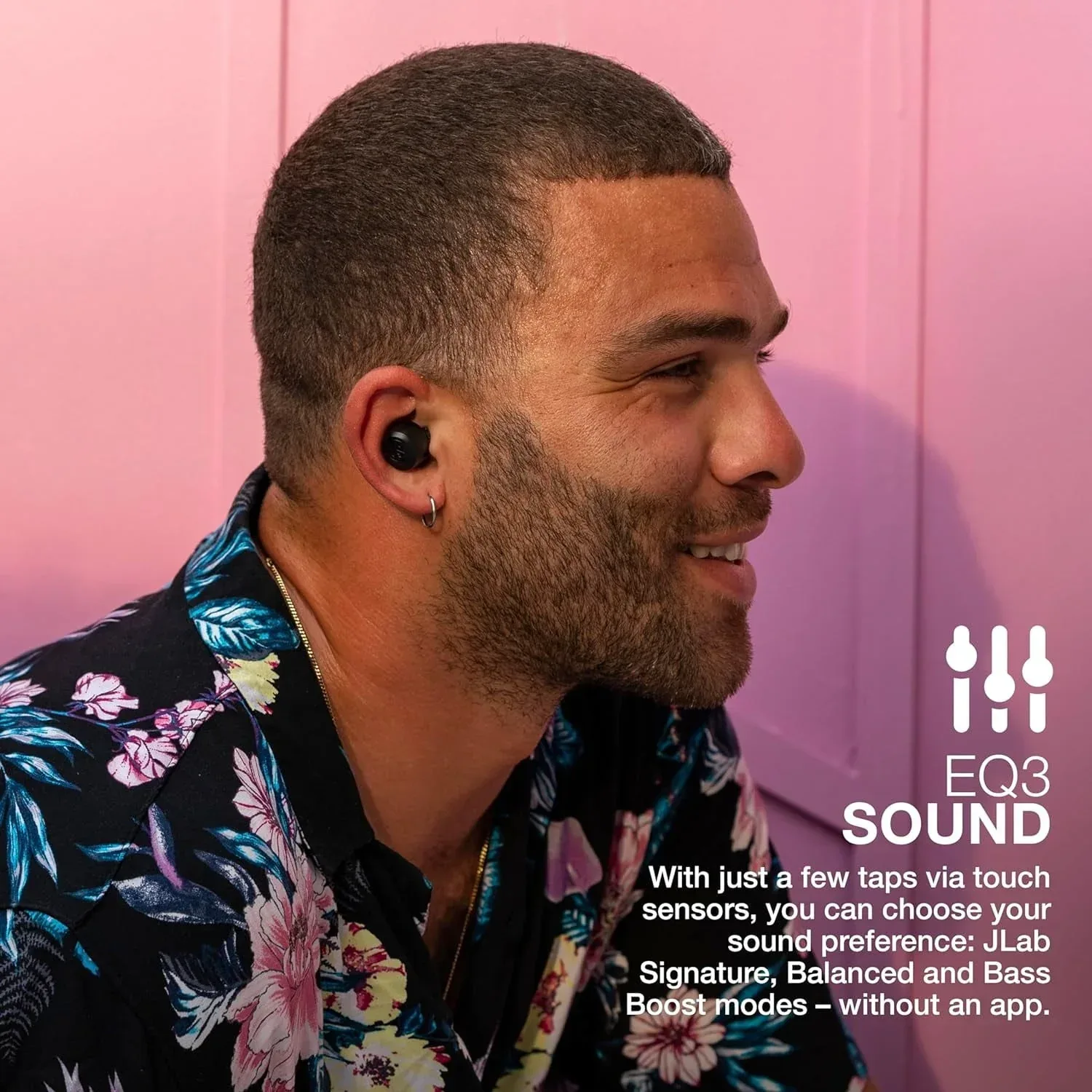 JLab Go Air Pop Bluetooth Earbuds, True Wireless with Charging Case - Image 4