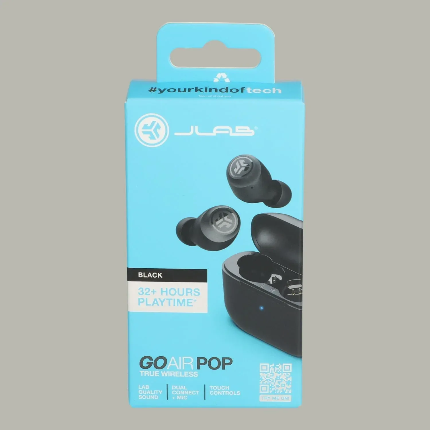 JLab Go Air Pop Bluetooth Earbuds, True Wireless with Charging Case - Image 8