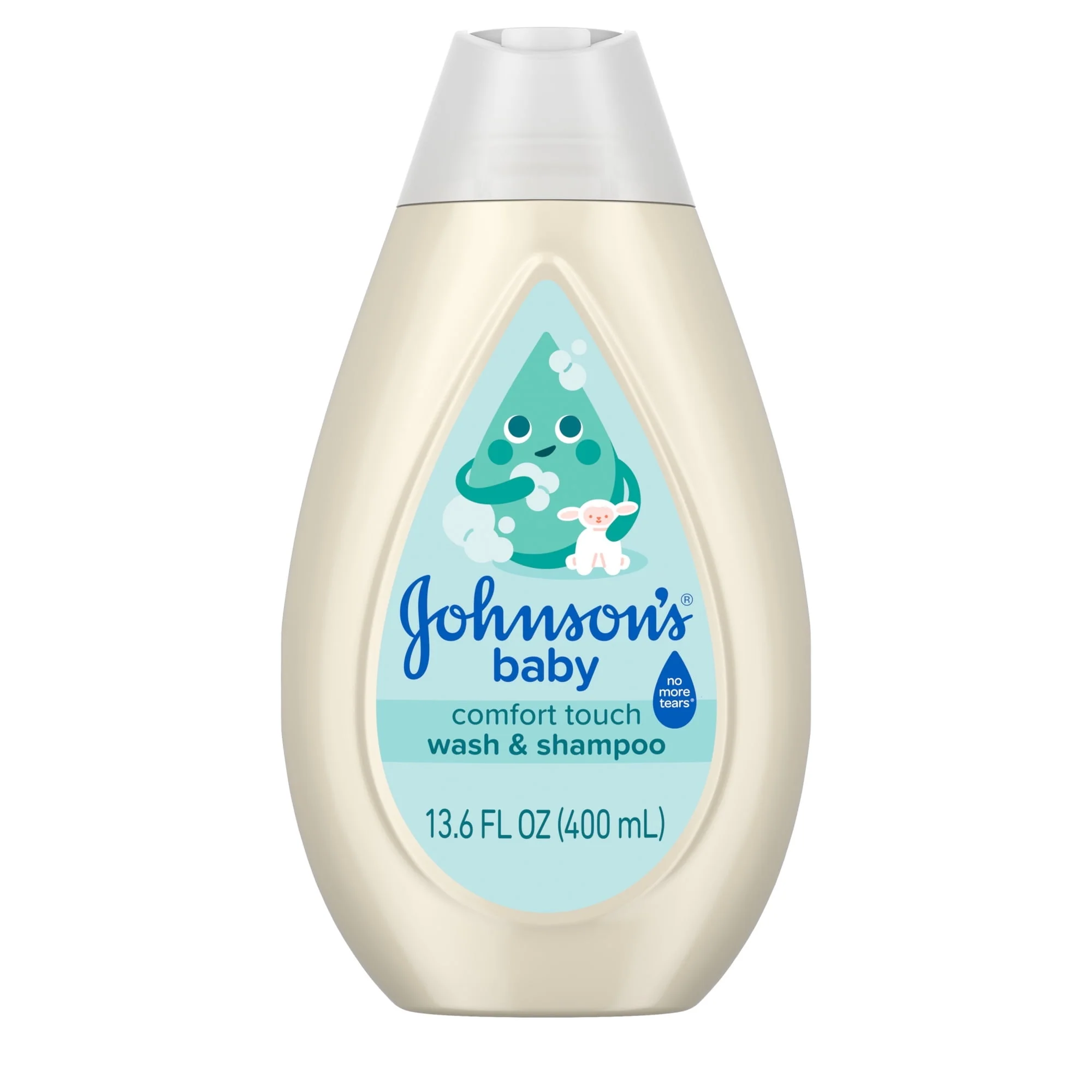 Johnson's Baby Comfort Touch Newborn Wash & Shampoo, 13.6 fl. oz - Image 7