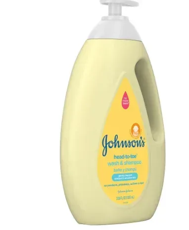 Johnson's Head-To-Toe Tear-free Gentle Baby Wash & Shampoo, 33.8 fl. oz - Image 2