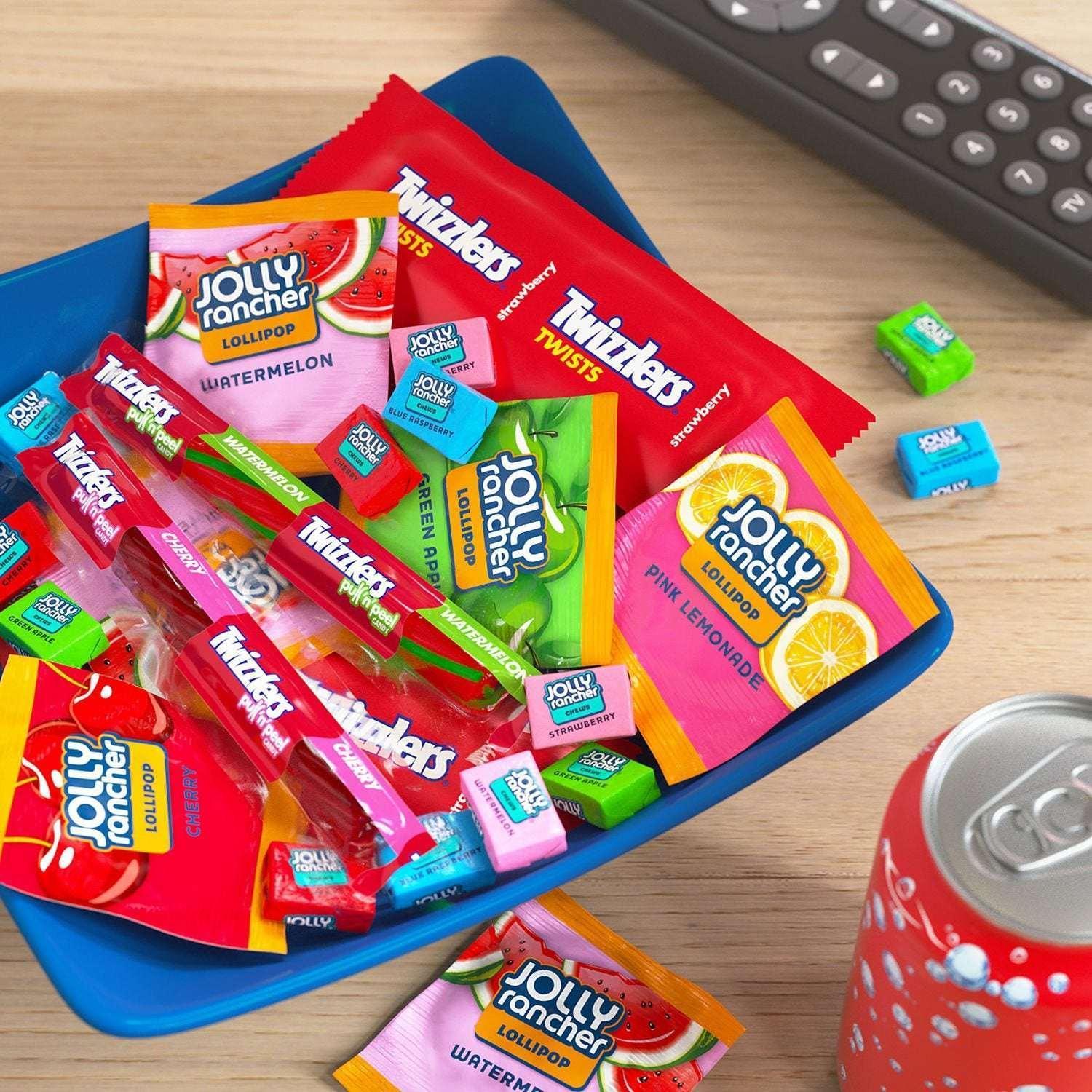 JOLLY RANCHER & TWIZZLERS Fruit Flavored Candy, Variety Pack, Fun Size, 270 pcs. - Image 6