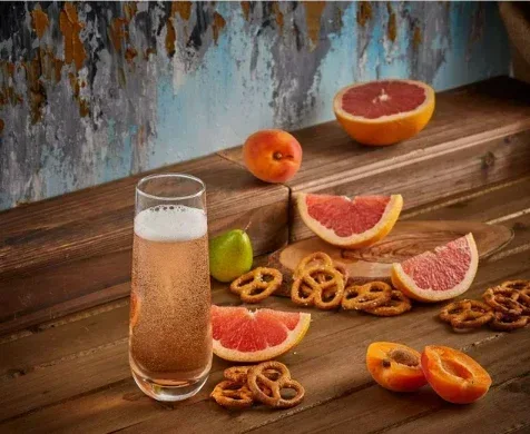 JoyJolt Milo Stemless Champagne Flutes Set of 4 9.4oz Champagne Glasses Mimosa Glasses Set - Image 3