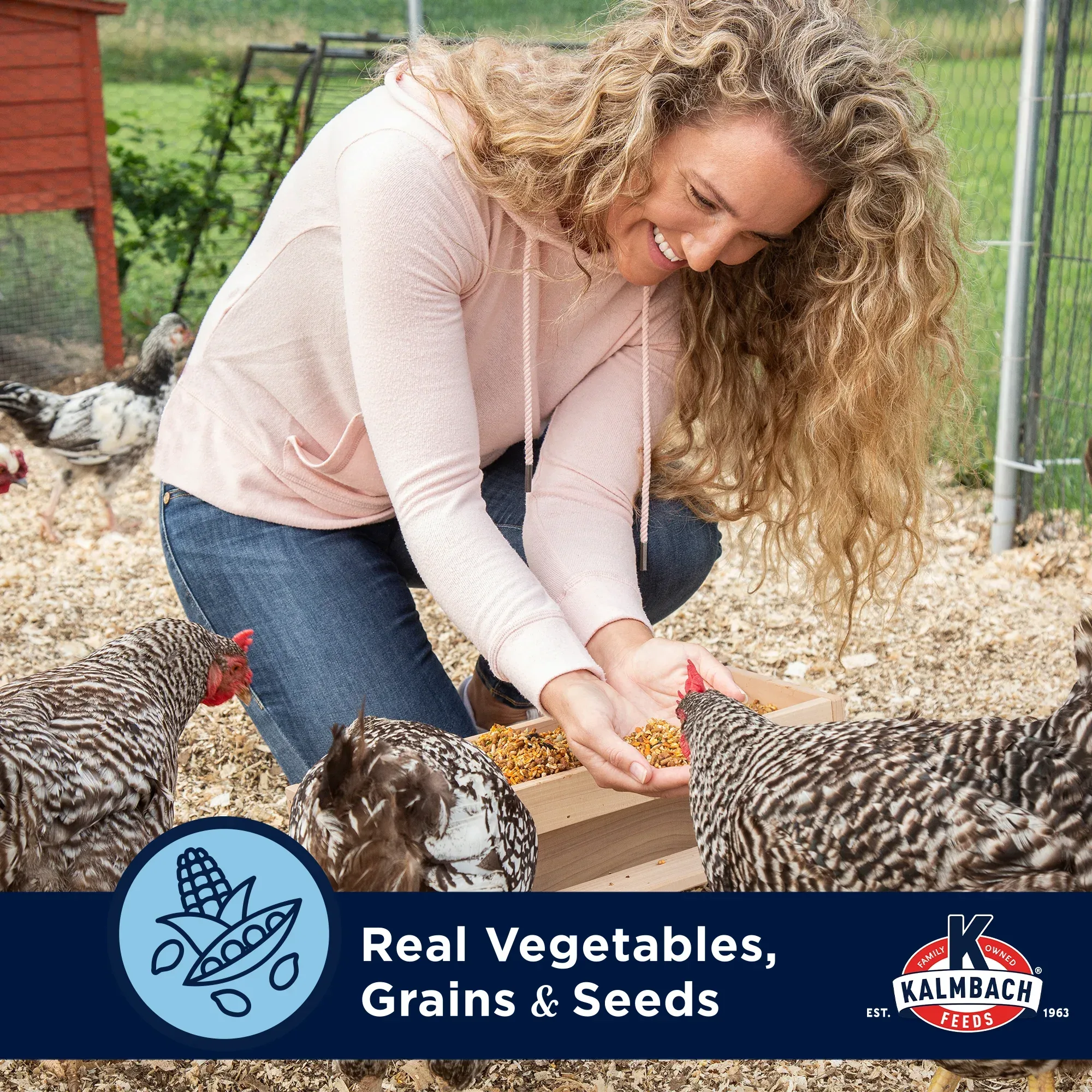 Kalmbach Feeds Henhouse Reserve - Extraordinary Whole Grain Layer Feed for Chickens, 30 lb - Image 4