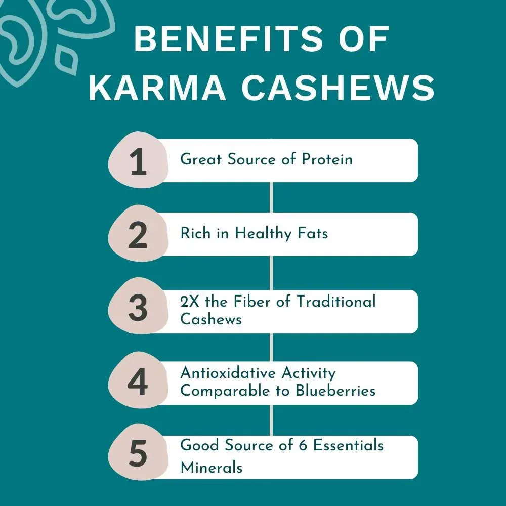 Karma Nuts Turmeric Wrapped Cashews, 7oz - Image 4