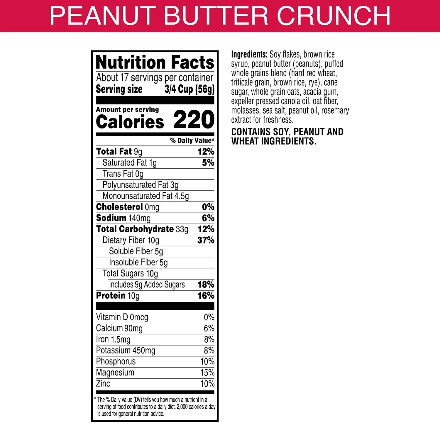 Kashi GO Peanut Butter Cereal, 33.8 oz - Image 3