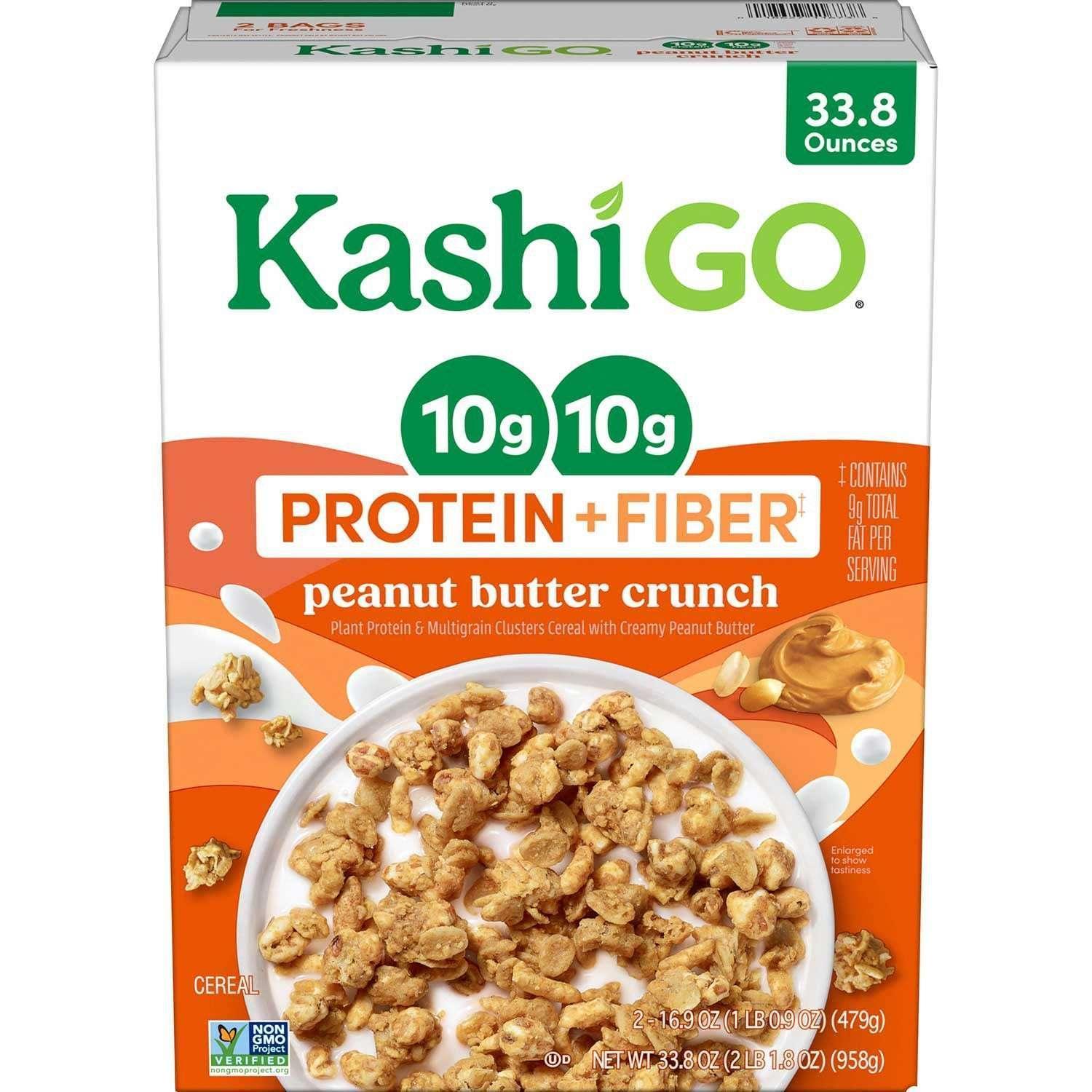 Kashi GO Peanut Butter Cereal, 33.8 oz - Image 4