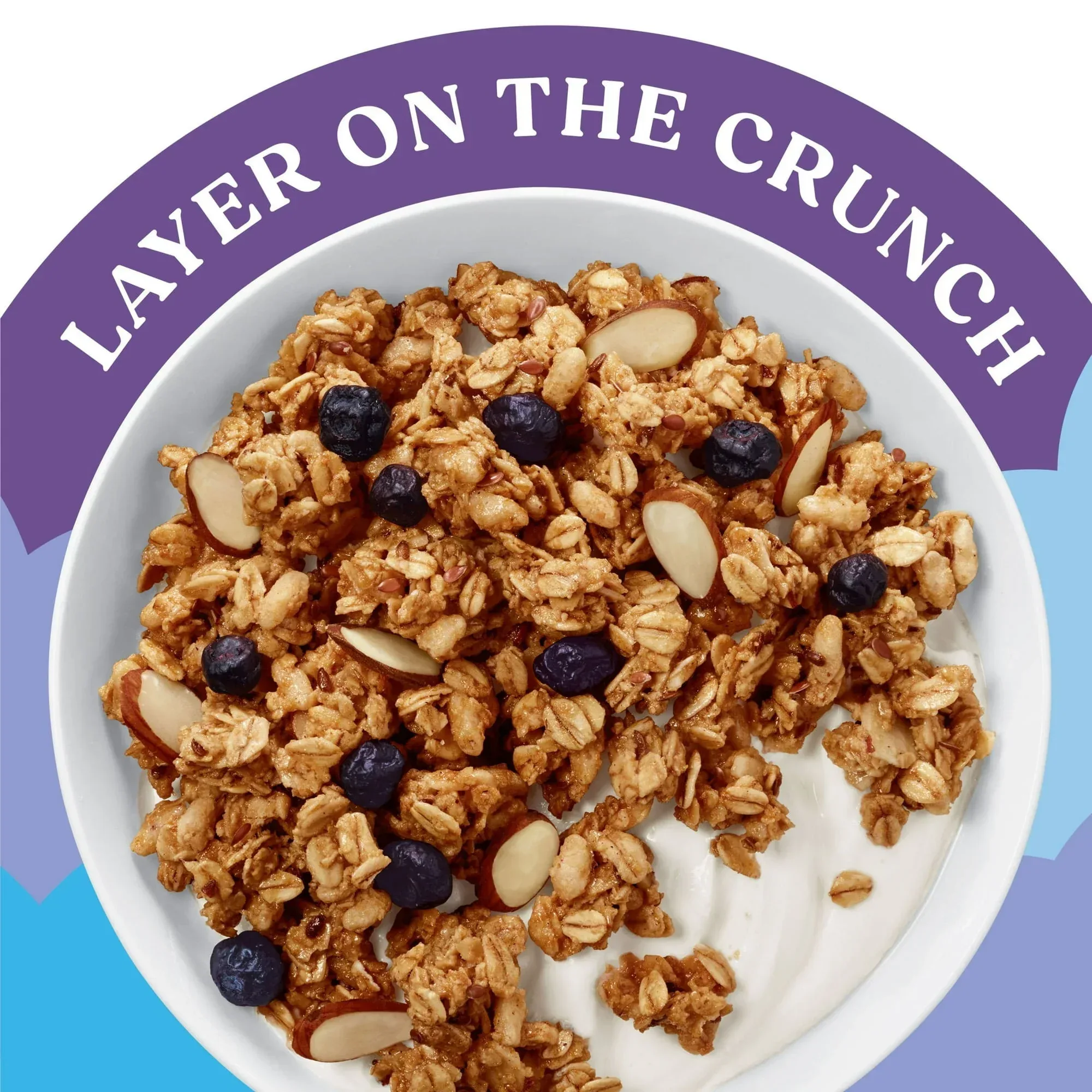 Kashi Gut Health Blueberry Almond Granola, Prebiotics and High Fiber, Whole Grain, 8 oz - Image 5