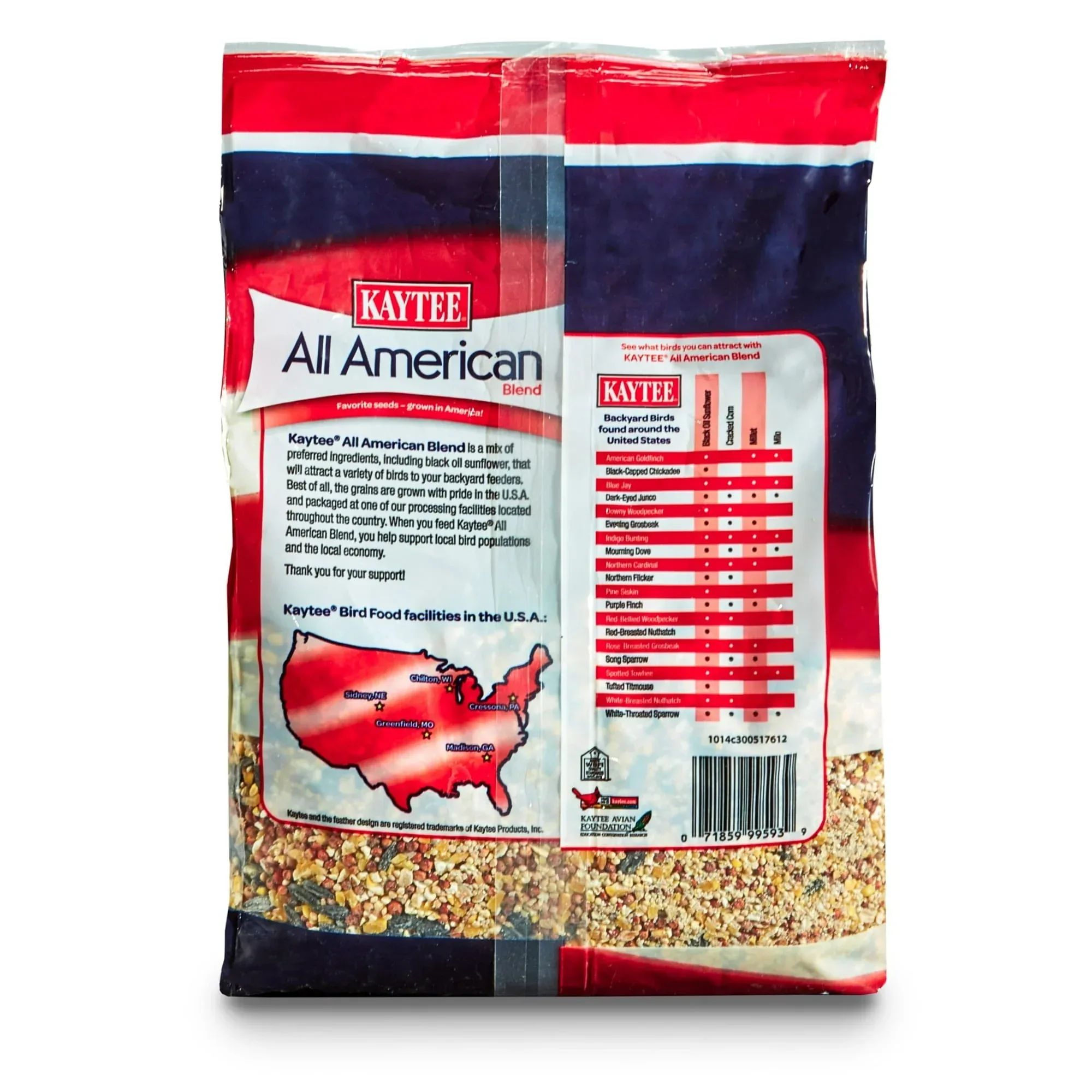 Kaytee All American Wild Bird Stand Up 5 Pounds - Image 2