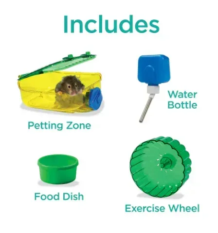 Kaytee Critter Trail Two Level Habitat for Pet Dwarf Hamsters, Gerbils or Mice - Image 3