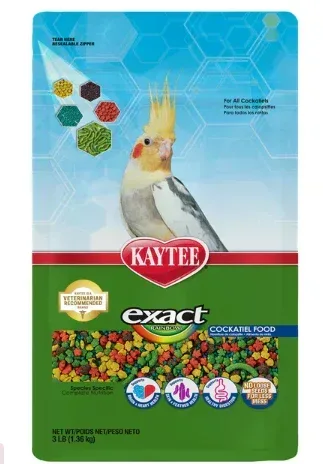 Kaytee Exact Rainbow Cockatiel 3 lb