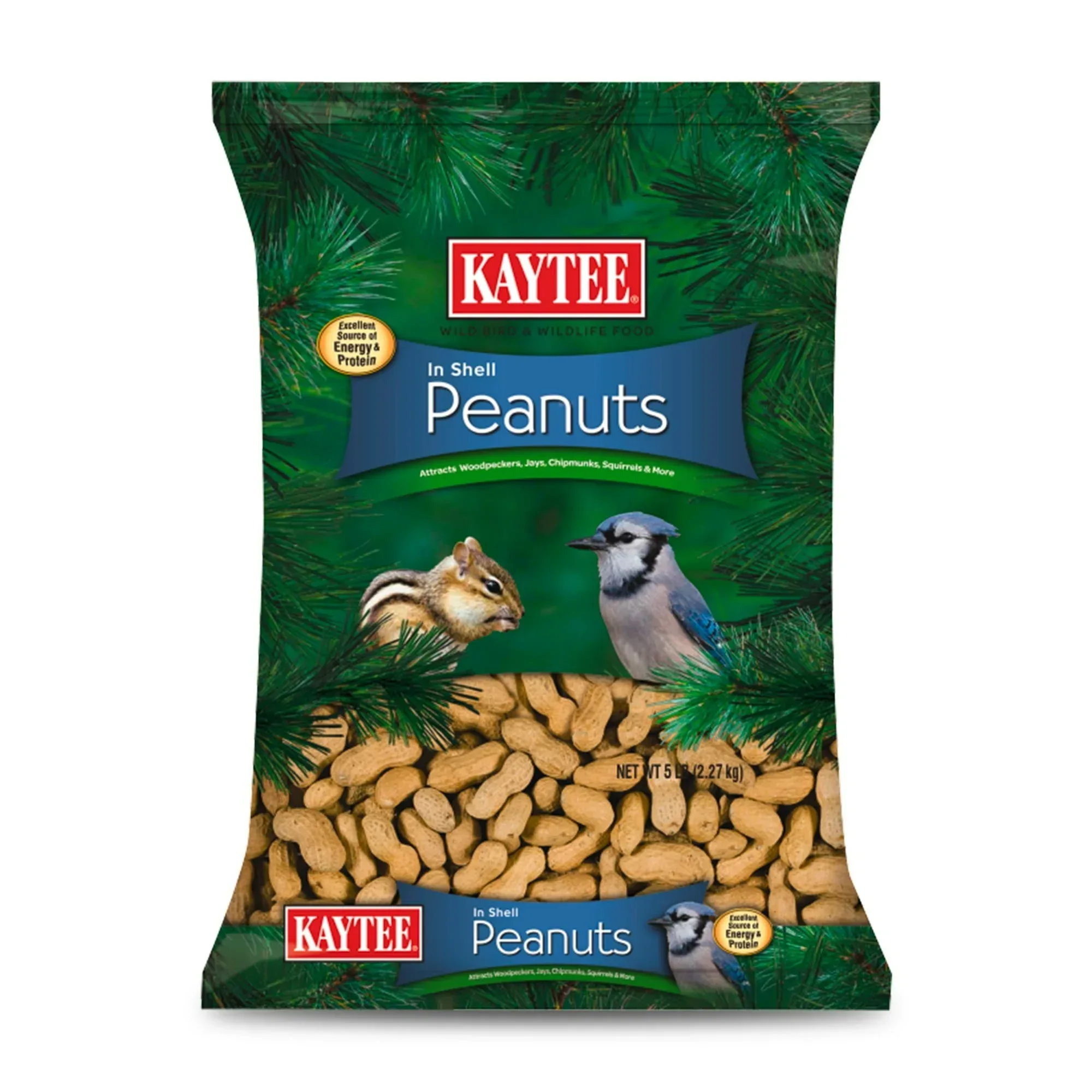 Kaytee In Shell Peanuts Wild Bird Feed, 5 Pounds