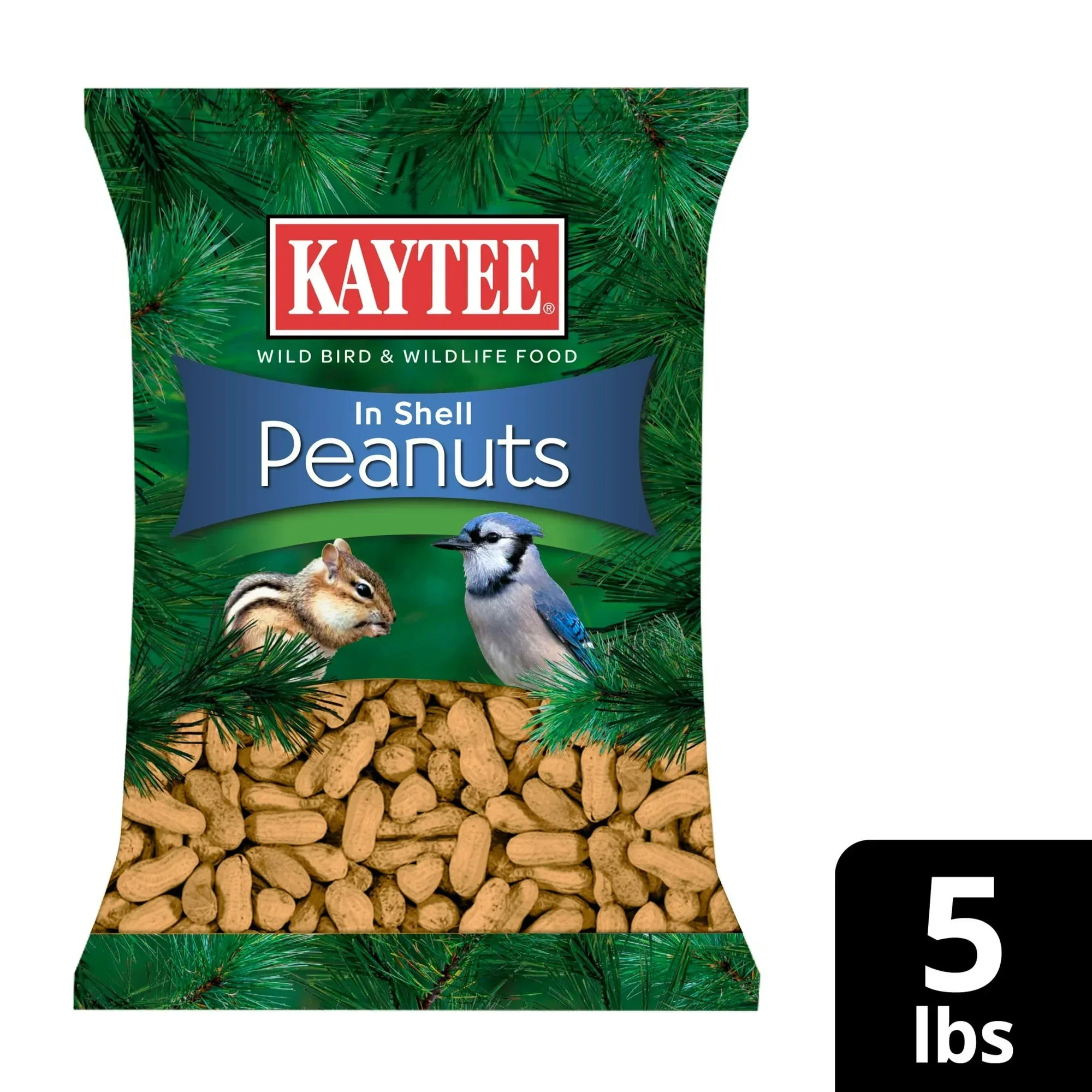 Kaytee In Shell Peanuts Wild Bird Feed, 5 Pounds - Image 2