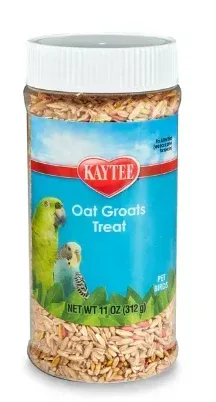 Kaytee Oat Groats Treat Jar- All Pet Birds 11 oz