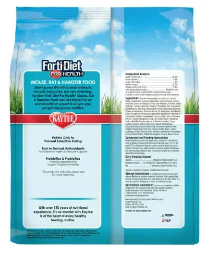 Kaytee Pro Health Mouse, Rat, and Hamster Food 5 lb - Image 2
