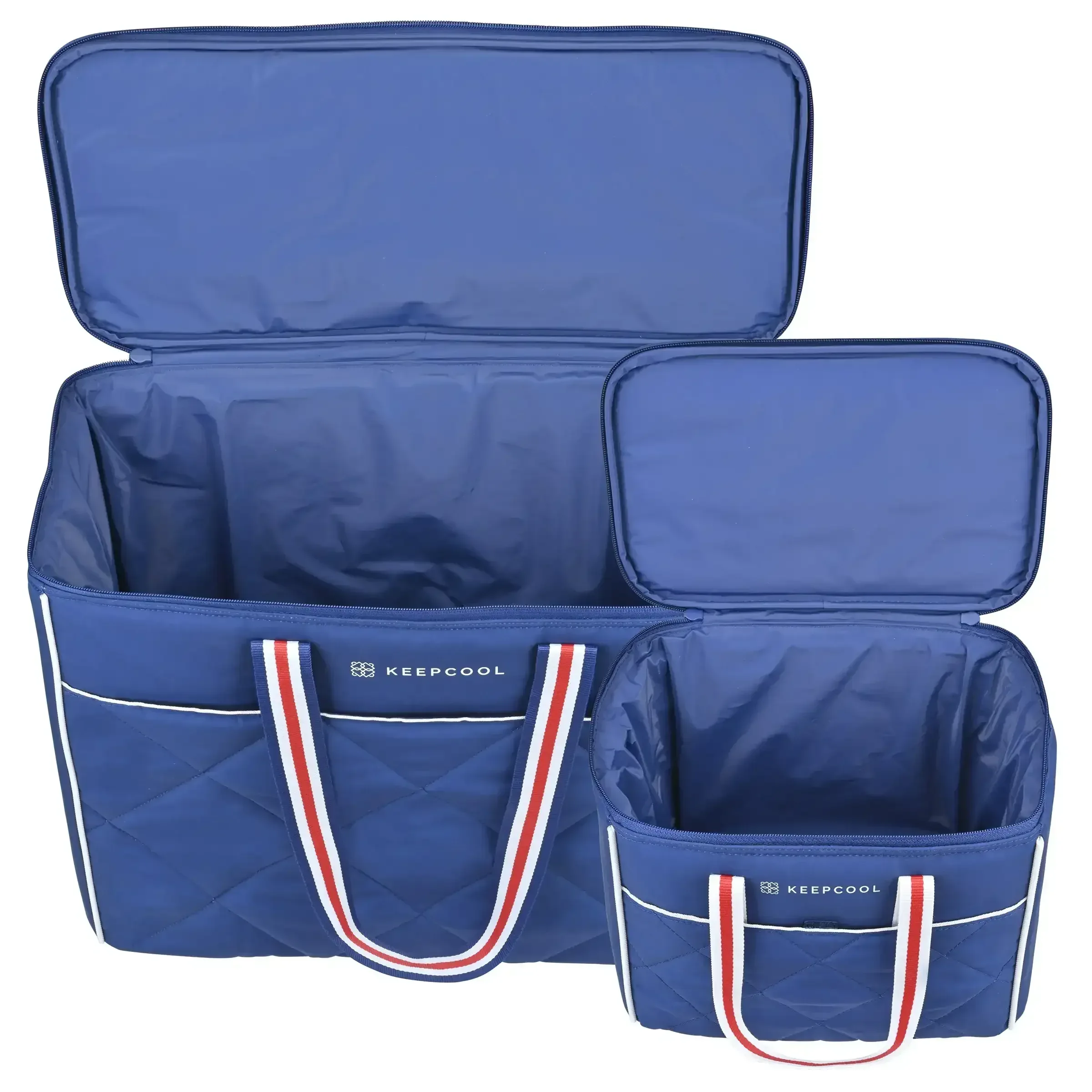 KeepCool Quilted Gemma Cooler Bags, Large and Lunch - Image 2