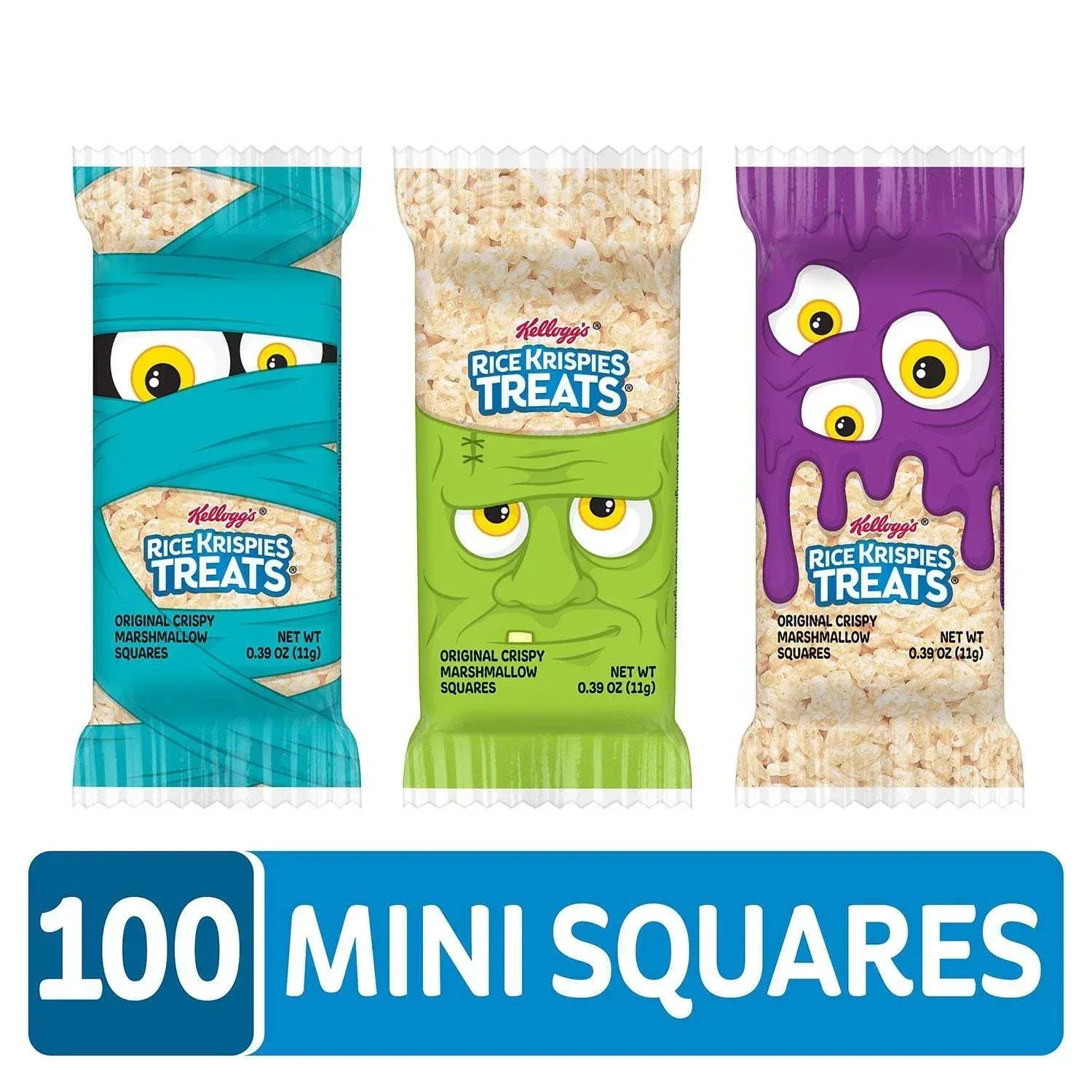 Kellogg's Rice Krispies Treats Halloween Mini Squares, 100 ct. - Image 3