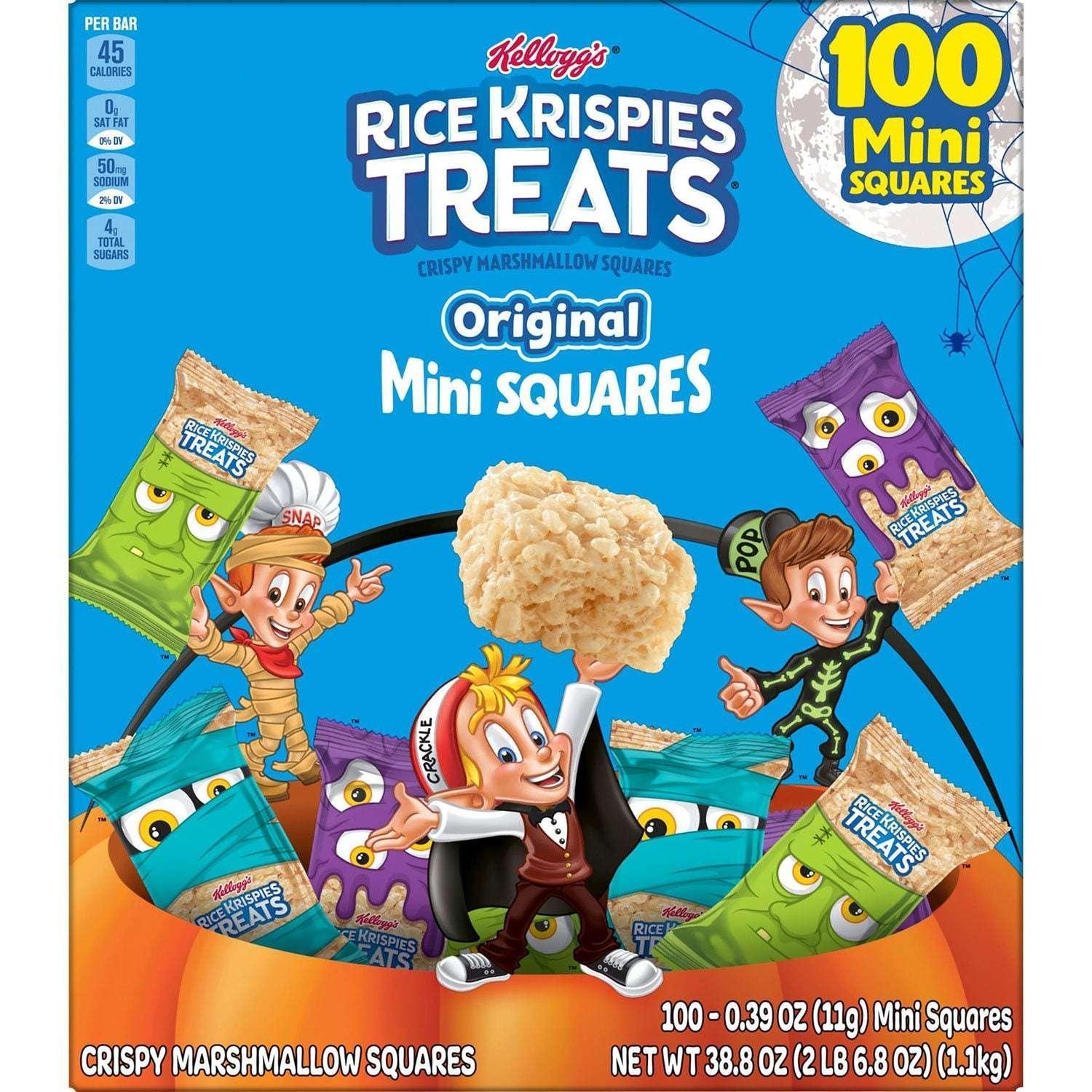 Kellogg's Rice Krispies Treats Halloween Mini Squares, 100 ct. - Image 7