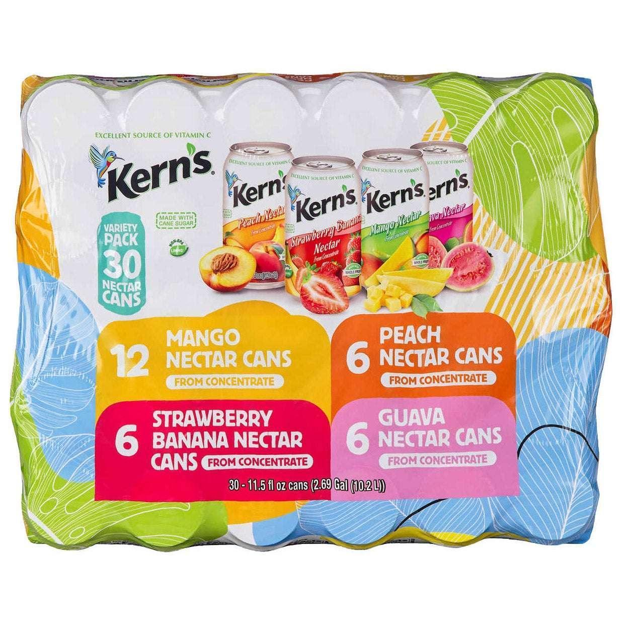 Kern's, Nectar Variety Pack, 11.5 fl oz, 30-Count - Image 4