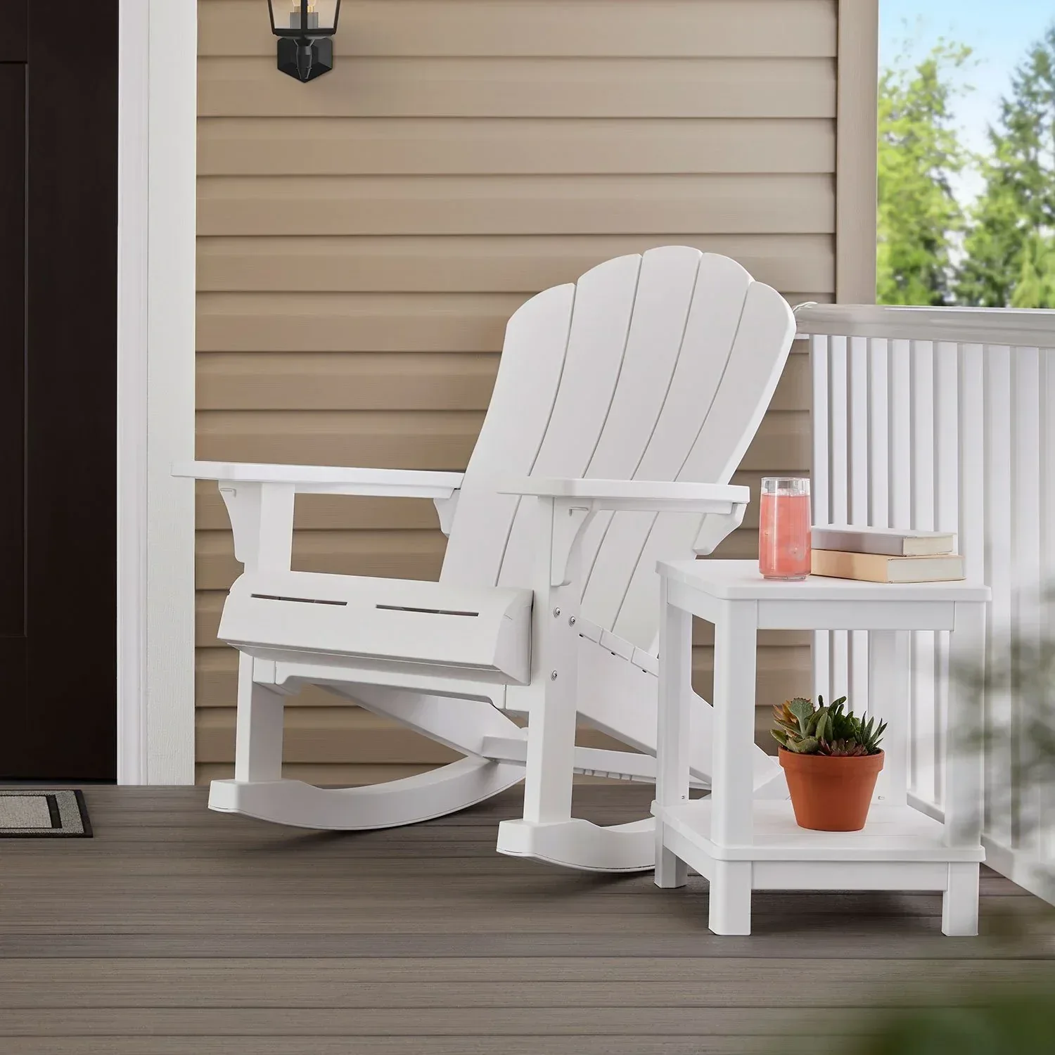 Keter Rocking Adirondack Chair - Image 7