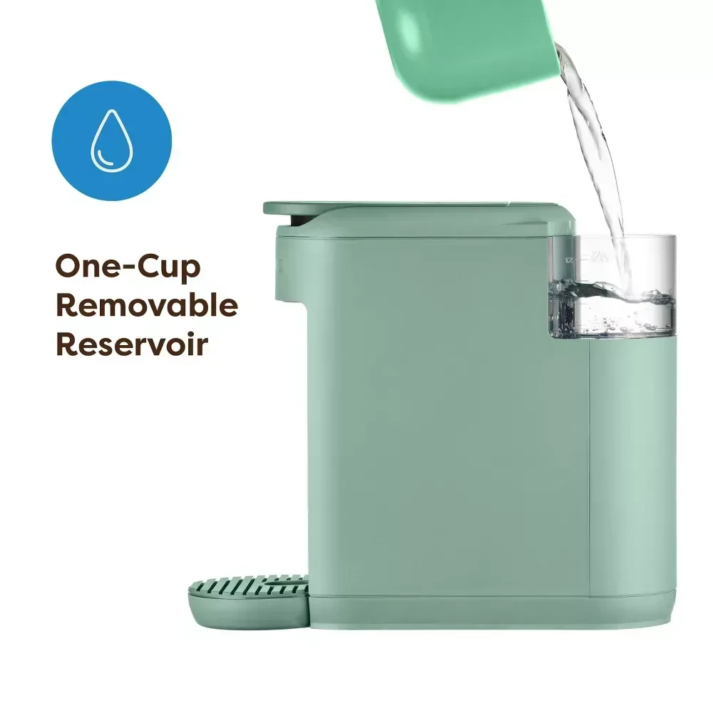 Keurig® K-Mini Mate® Automatic Single Serve K-Cup® Pod Coffee Maker - Glamping Green; Small & Colorful Coffee Maker, Travel Mug Friendly, Makes 12 Oz. - Image 6