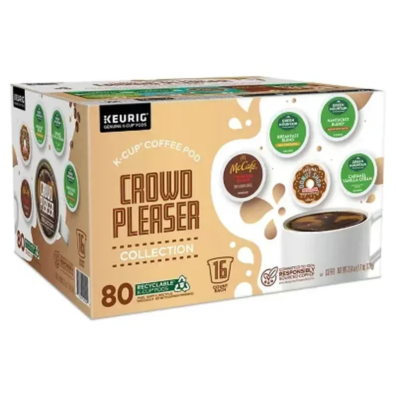 Keurig Crowd Pleaser Variety Pack, Single Serve Pods (80 Ct.) - Image 12