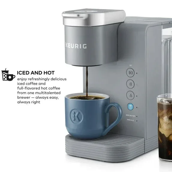 Keurig K-Express Essentials Plus, Iced and Hot Single-Serve K-Cup Pod Coffee Maker, Black - Image 10