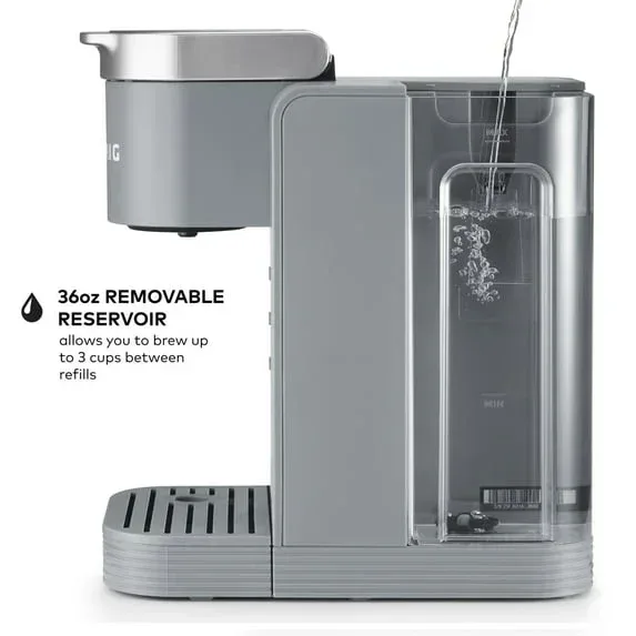 Keurig K-Express Essentials Plus, Iced and Hot Single-Serve K-Cup Pod Coffee Maker, Black - Image 11
