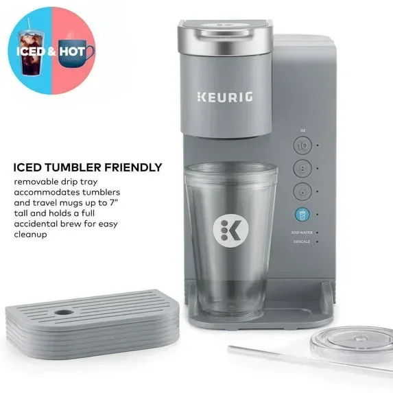 Keurig K-Express Essentials Plus, Iced and Hot Single-Serve K-Cup Pod Coffee Maker, Black - Image 12