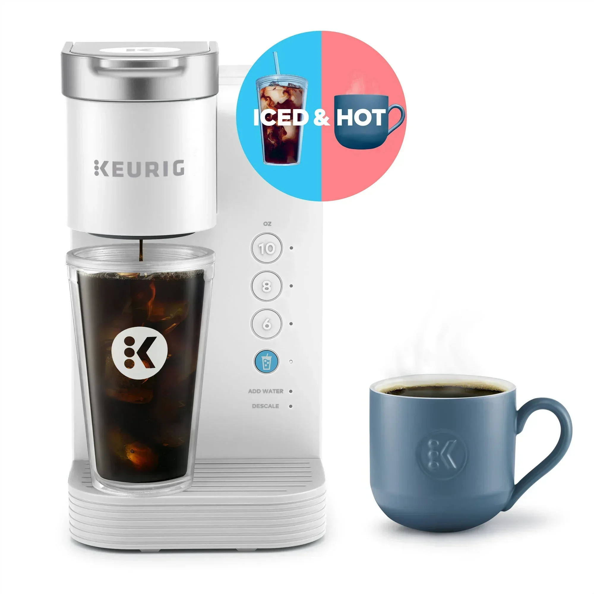 Keurig K-Express Essentials Plus, Iced and Hot Single-Serve K-Cup Pod Coffee Maker, Black - Image 13