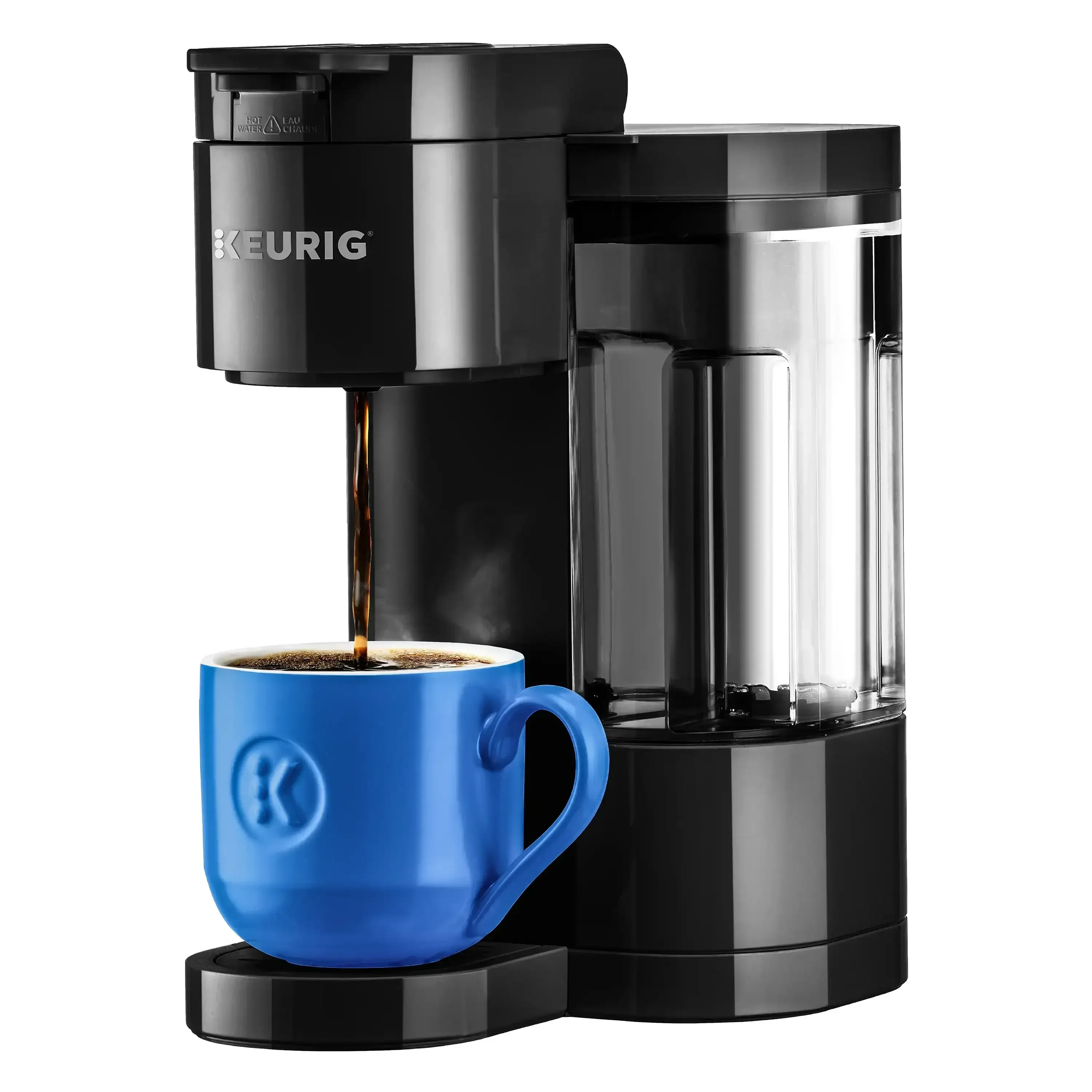 Keurig K-Express Essentials Single Serve K-Cup Pod Coffee Maker, 36 oz Removable Reservoir, Black - Image 3