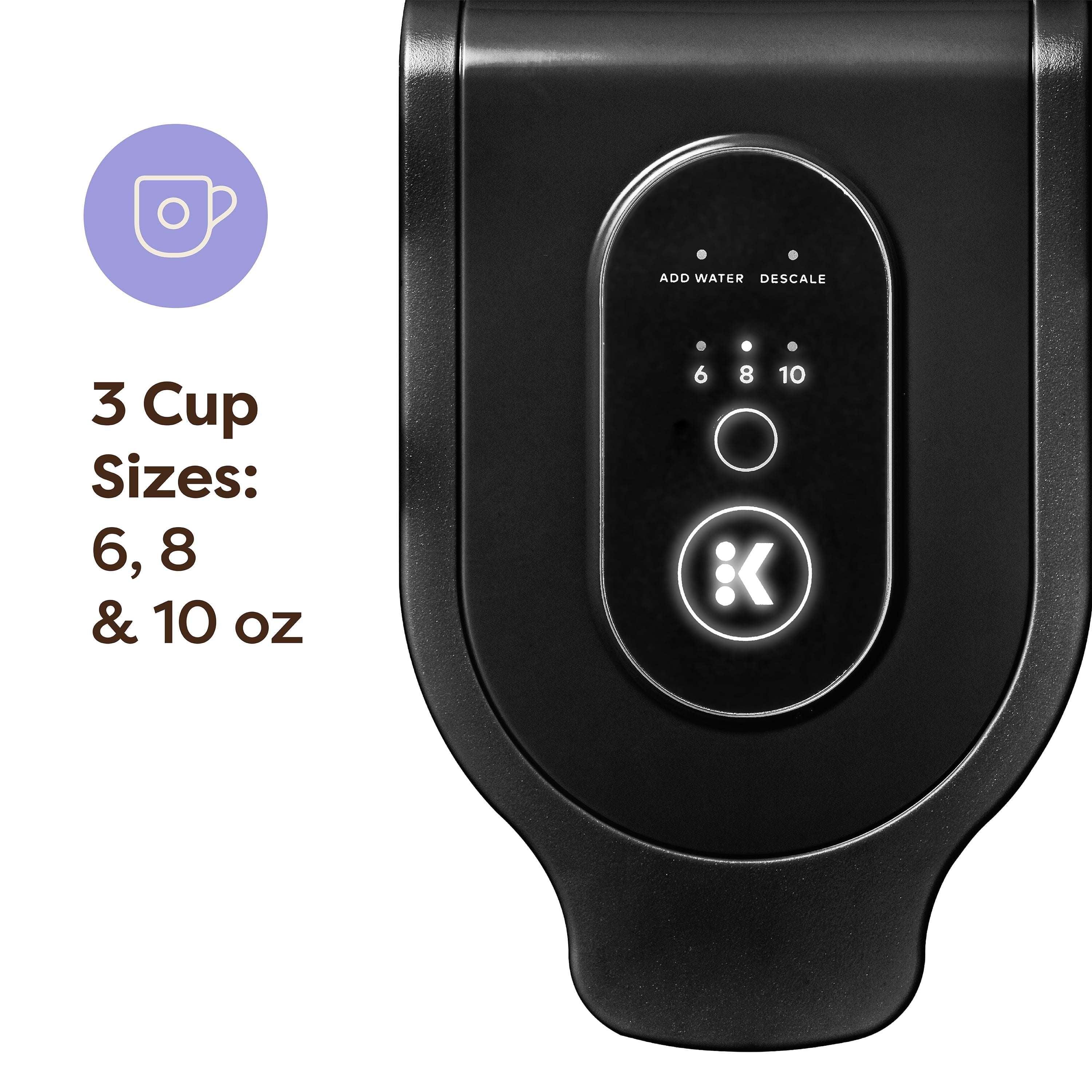 Keurig K-Express Essentials Single Serve K-Cup Pod Coffee Maker, 36 oz Removable Reservoir, Black - Image 4