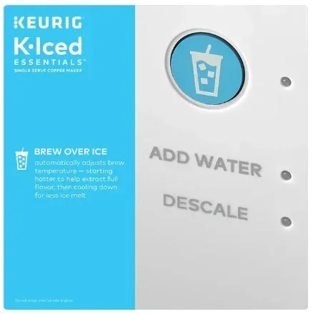 Keurig K-Iced Essentials White Iced and Hot Single-Serve K-Cup Pod Coffee Maker - Image 3