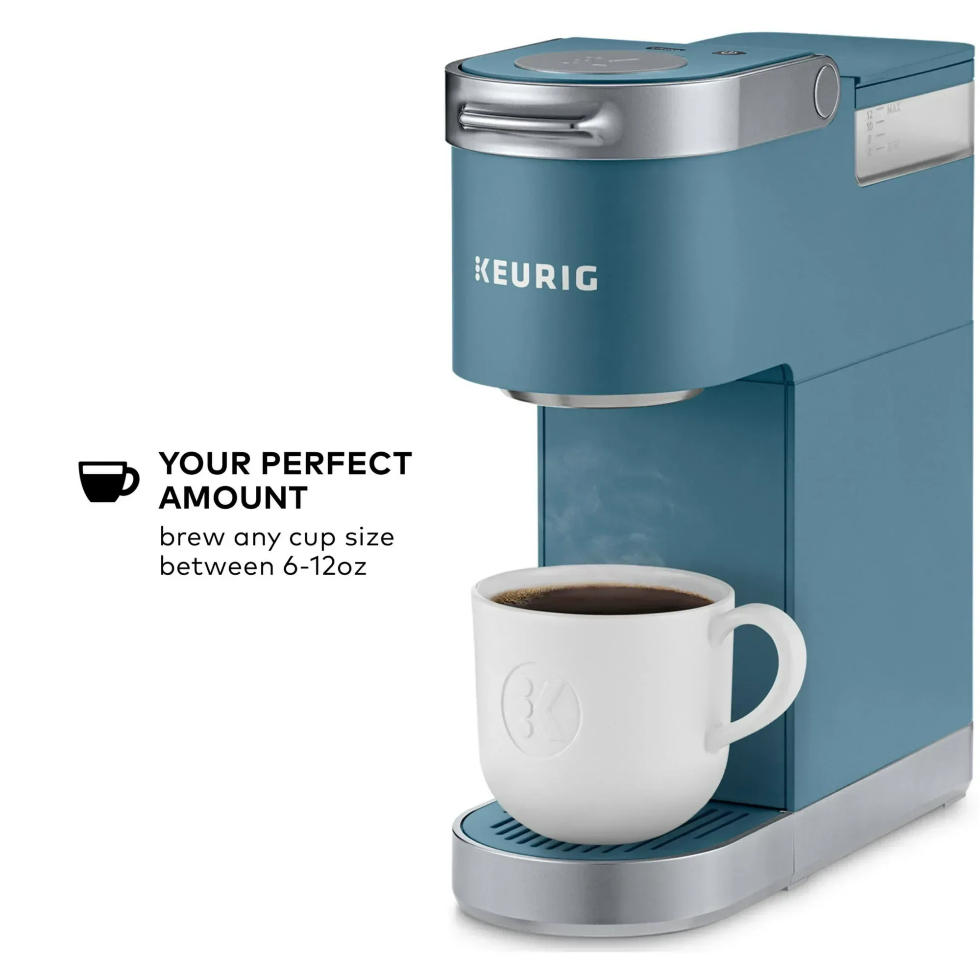 Keurig K-Mini Plus Single Serve K-Cup Pod Coffee Maker, Evening Teal - Image 10