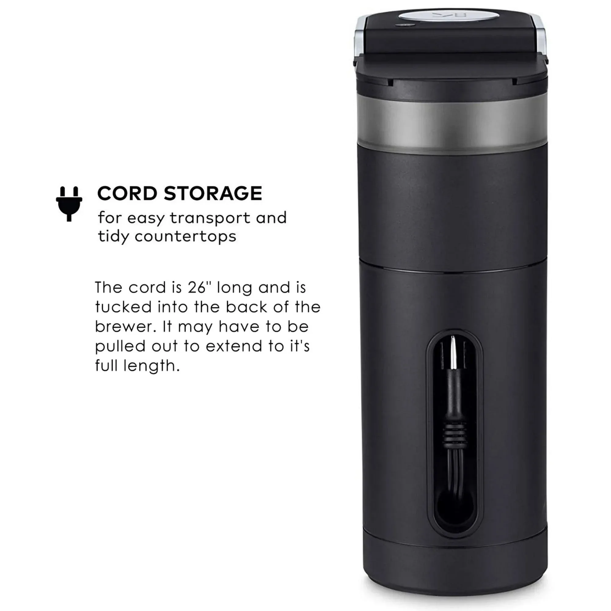 Keurig K-Mini Single Serve K-Cup Pod Coffee Maker, Black - Image 6