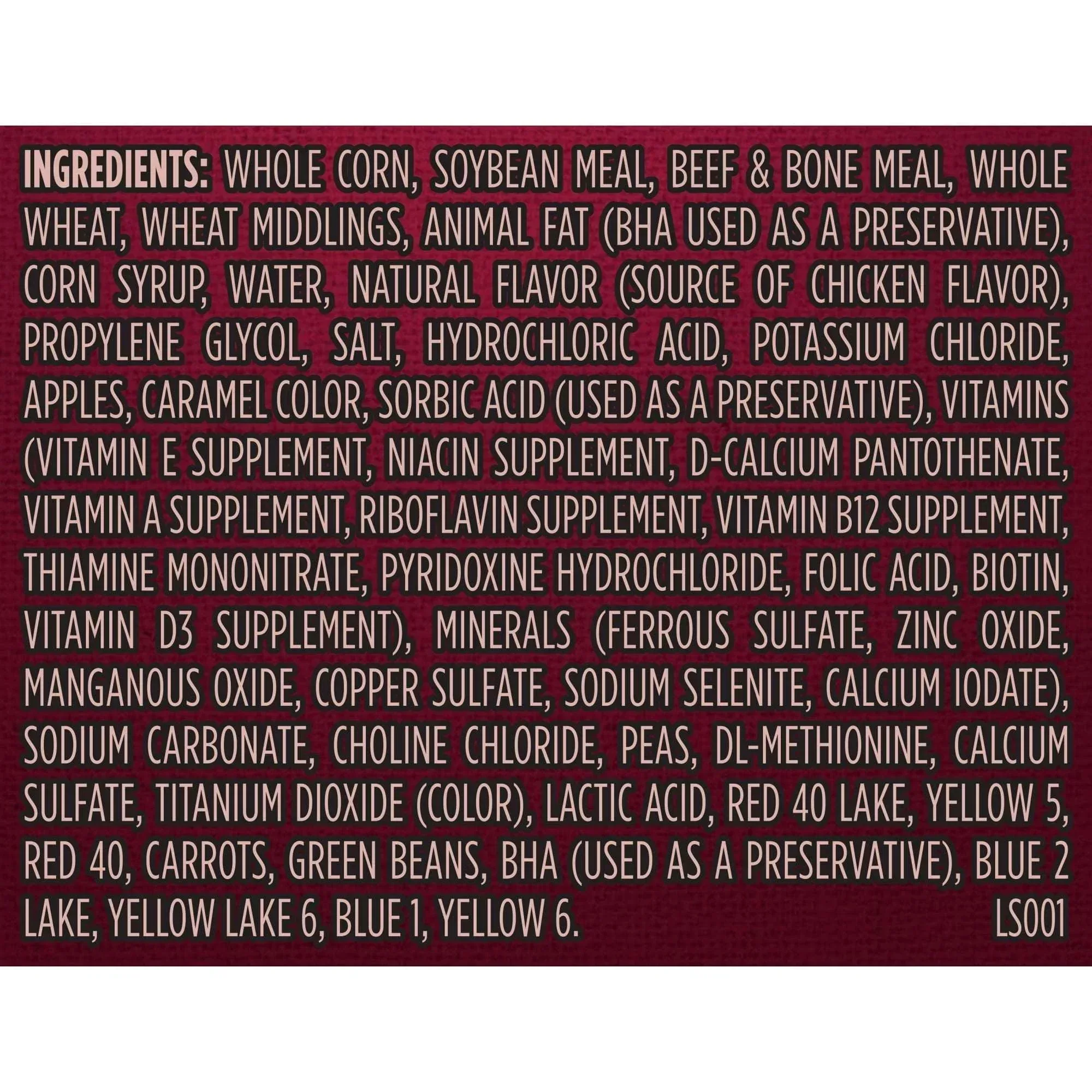 Kibbles ‘n Bits Bistro Mini Bits Small Breed Dry Dog Food Beef & Apple Flavors, 16 lb. Bag - Image 5