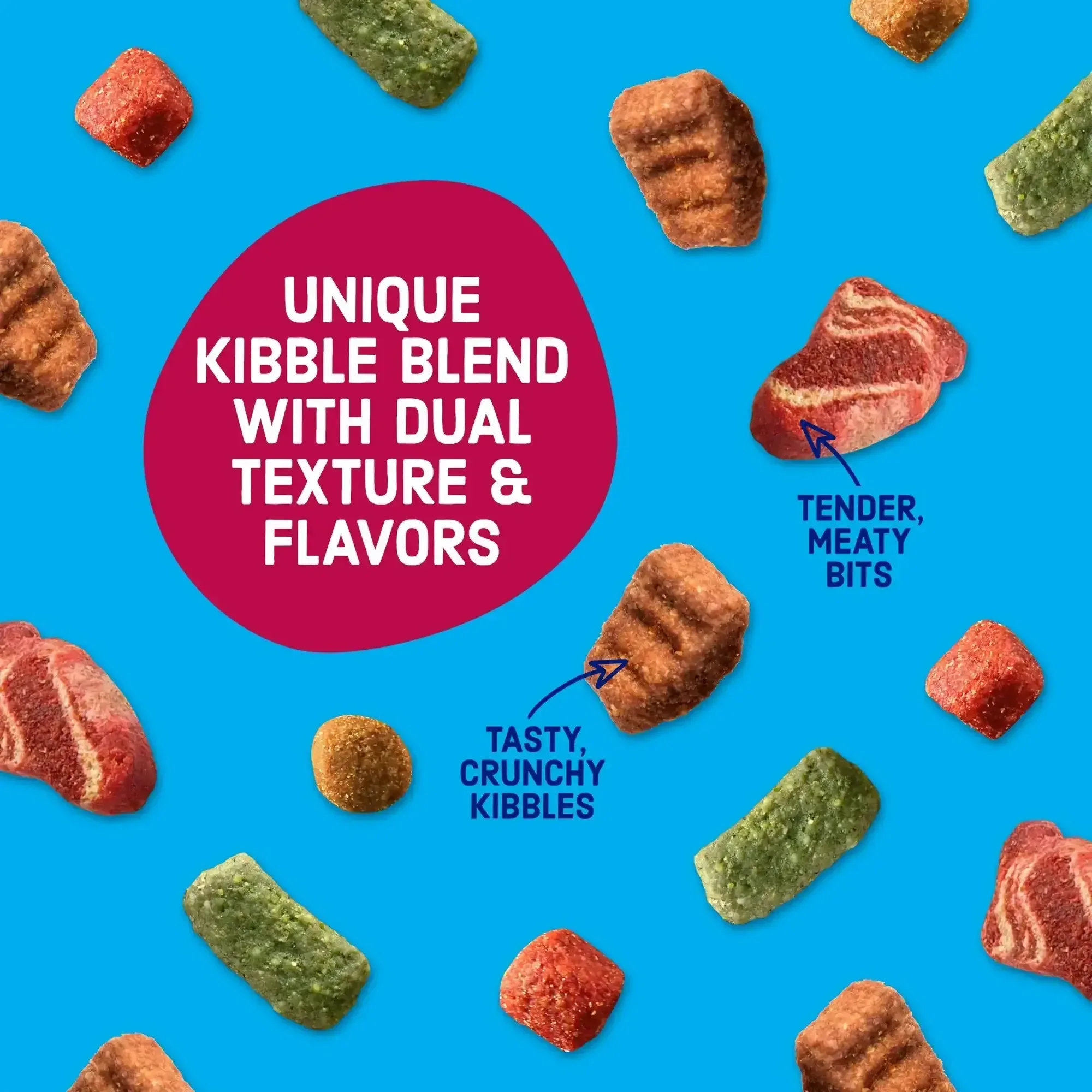 Kibbles 'n Bits Bistro Oven Roasted Beef, Vegetable & Apple Flavors Dry Dog Food - Image 5