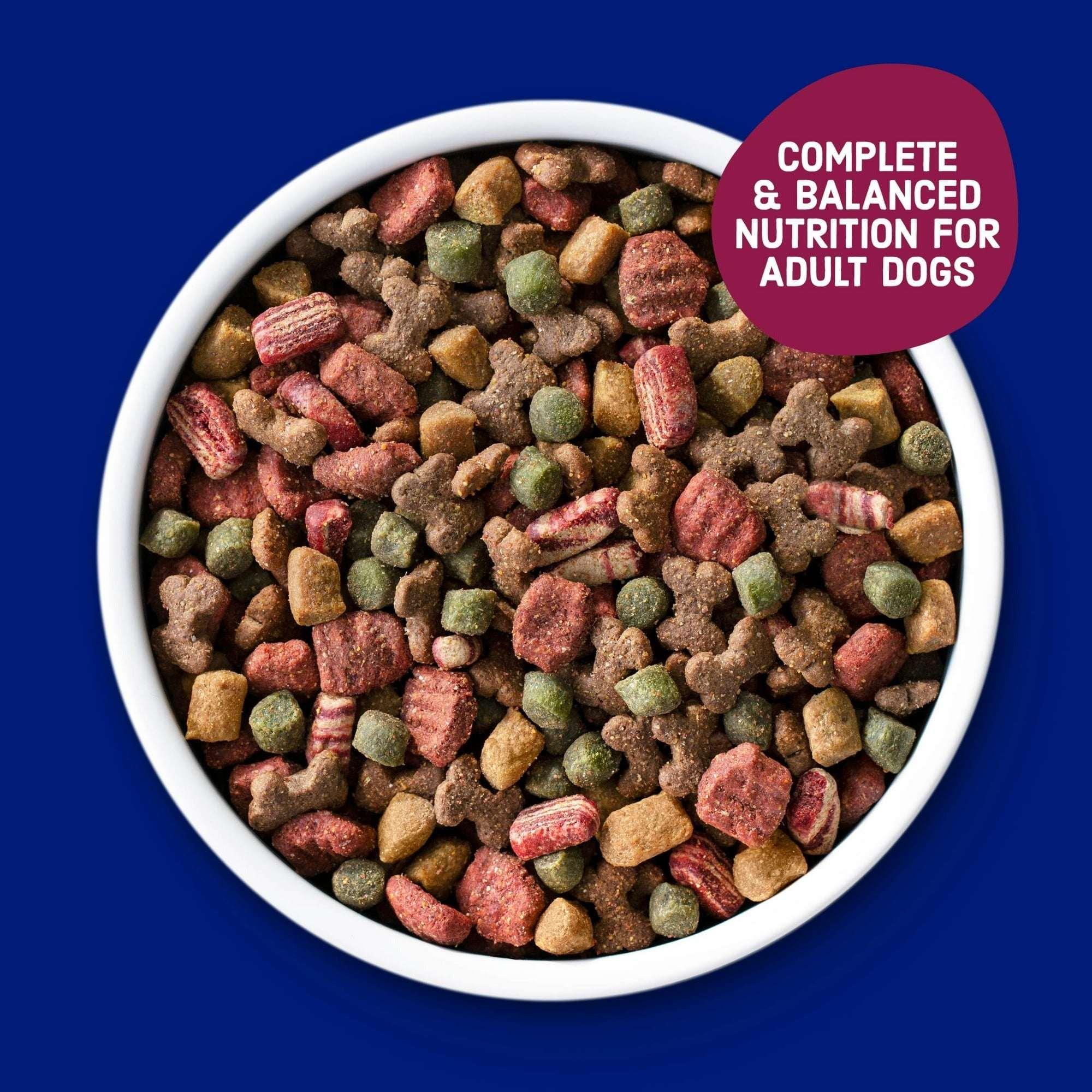 Kibbles 'n Bits Dry Dog Food for Adult Dogs, Savory Bacon & Steak Flavor, 16 lb. Bag - Image 4