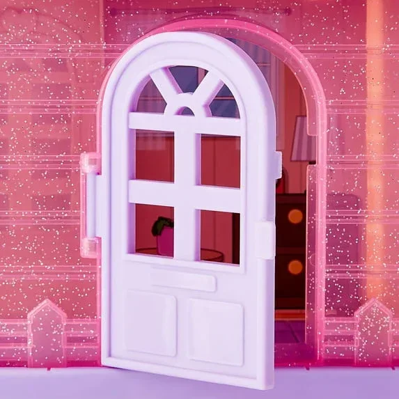 Kid Connection Doll House Playset with Light Projector & Sound, 28 Pieces, Toddler Toys - Image 3