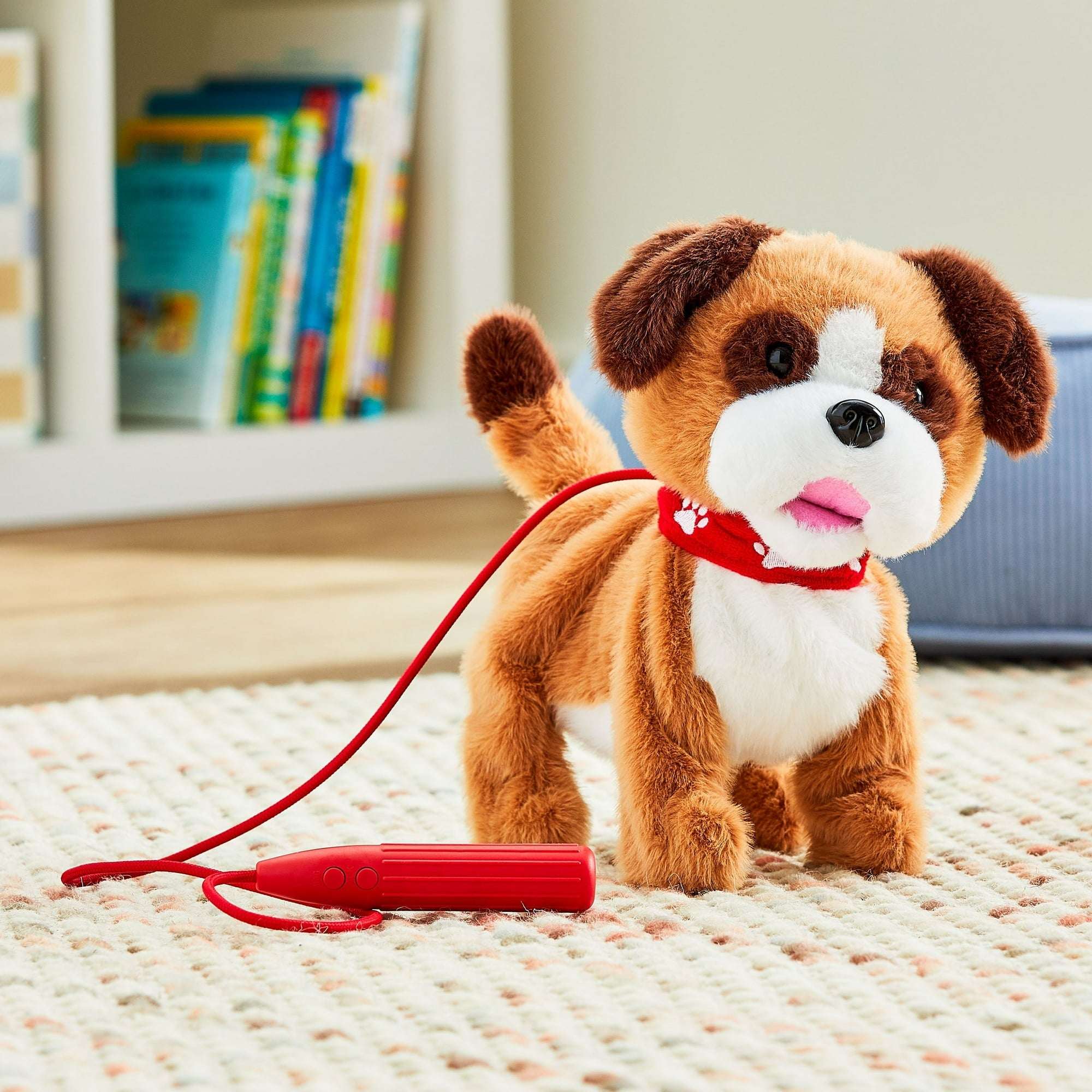 Kid Connection Electronic Walking Pet Bulldog, 10in Height, Toddler Plush Toys - Image 7