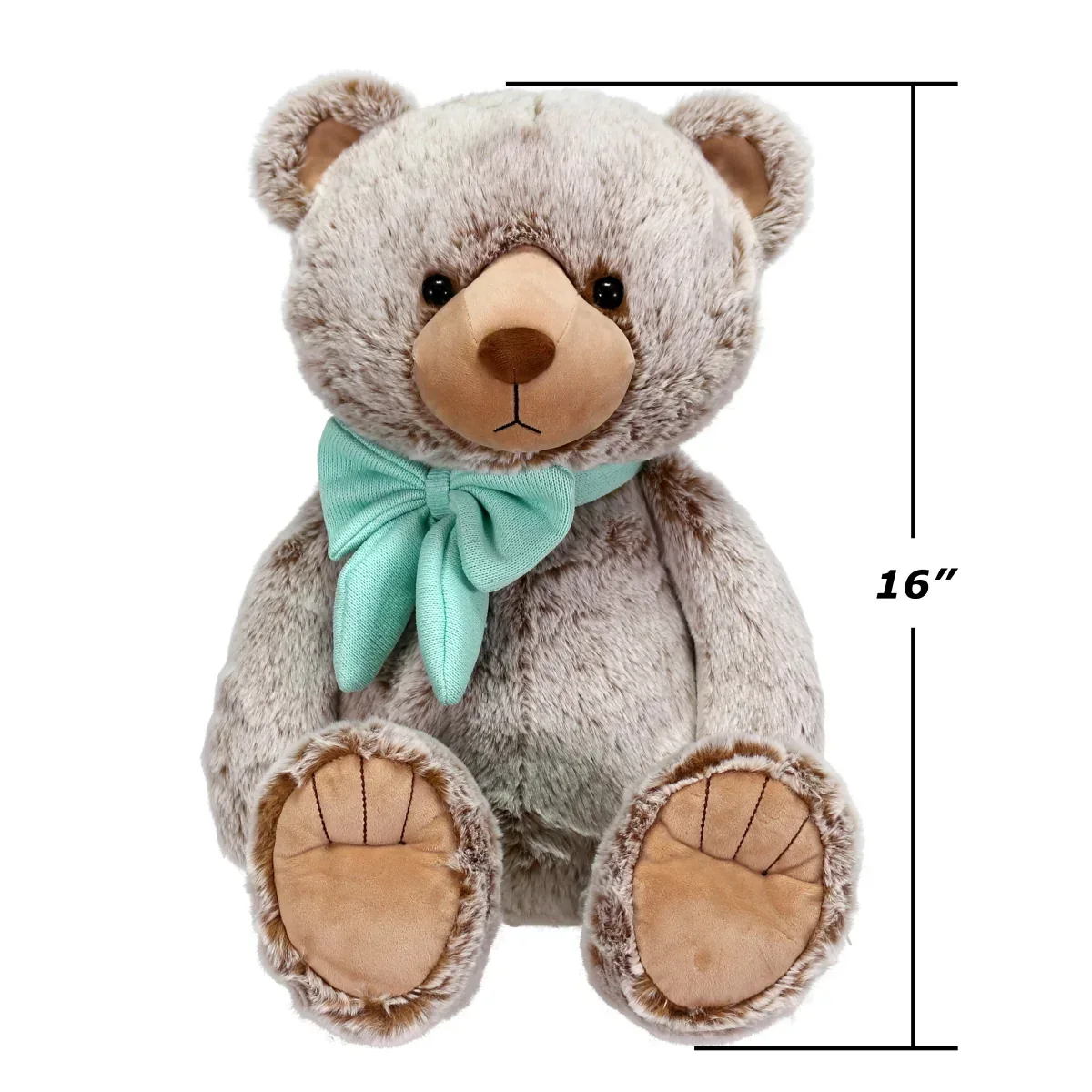 Kid Connection Plush Brown Bear 16inches - Image 4
