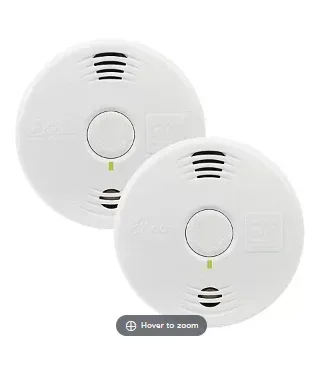 Kidde Worry-Free Smoke Alarms, 2 pk. - White - Image 2
