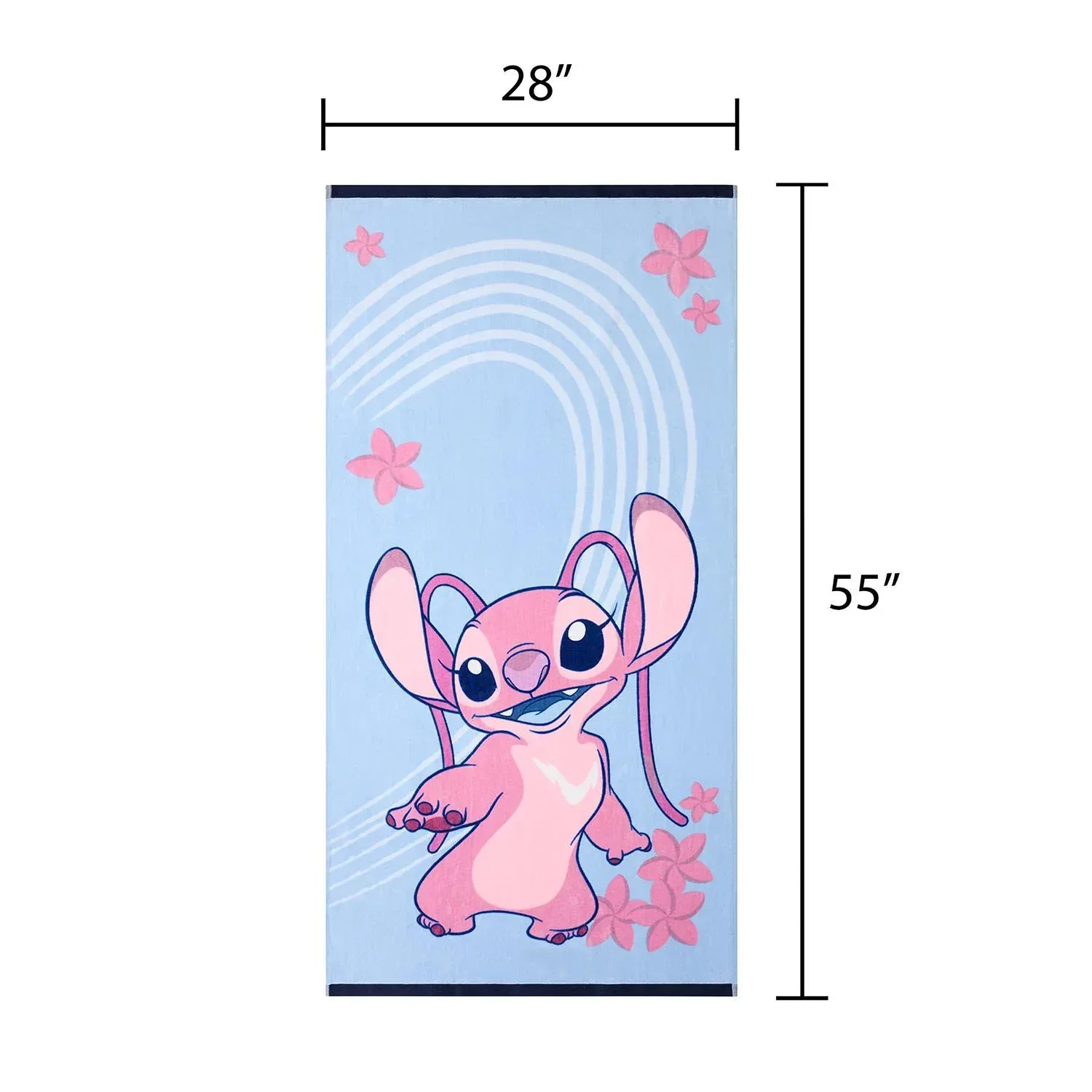 Kids' Licensed 2-Pack Cotton Bath Towels, 28" x 54" - Image 34