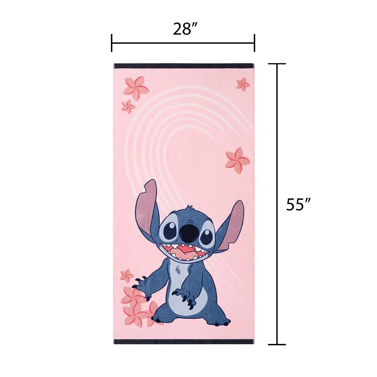 Kids' Licensed 2-Pack Cotton Bath Towels, 28" x 54" - Image 35