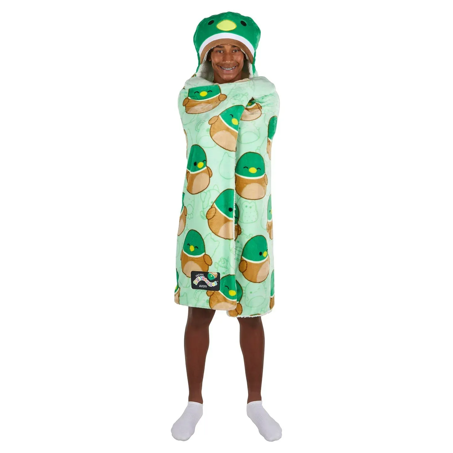 Kids Licensed 40" x 50" Hooded Throw with Sherpa Lining - Image 12
