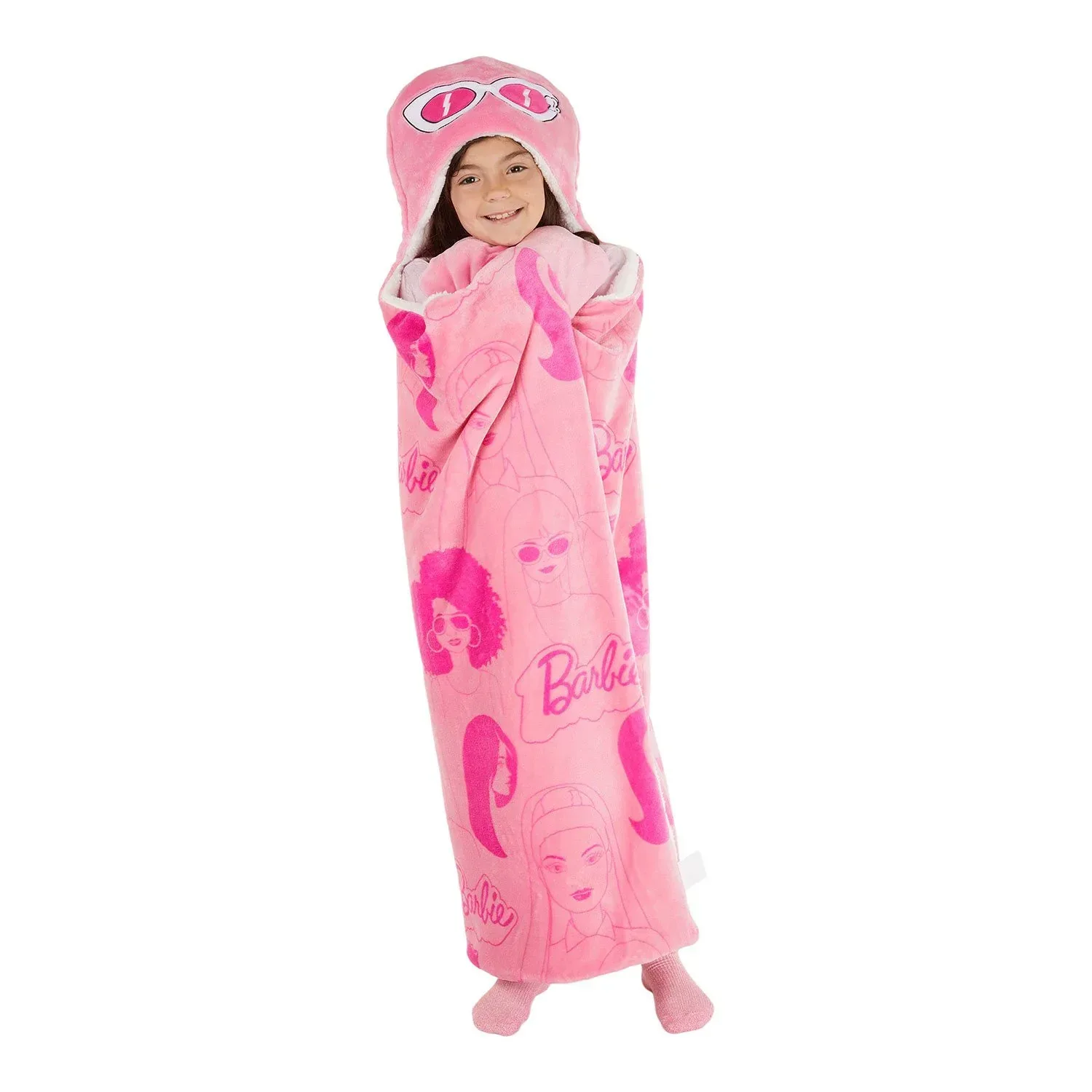 Kids Licensed 40" x 50" Hooded Throw with Sherpa Lining - Image 17