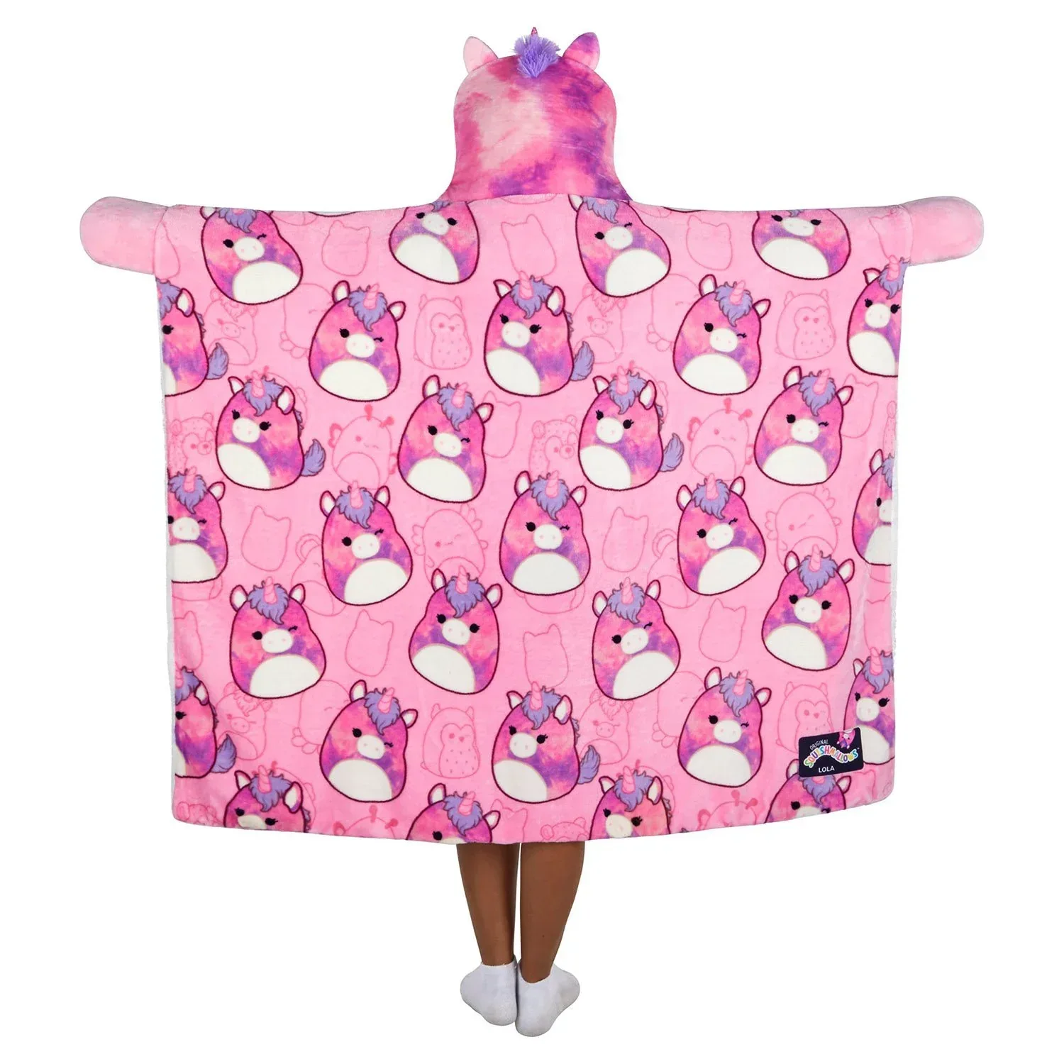 Kids Licensed 40" x 50" Hooded Throw with Sherpa Lining - Image 29