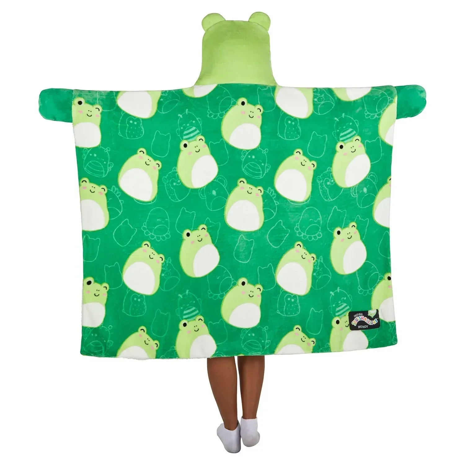 Kids Licensed 40" x 50" Hooded Throw with Sherpa Lining - Image 34