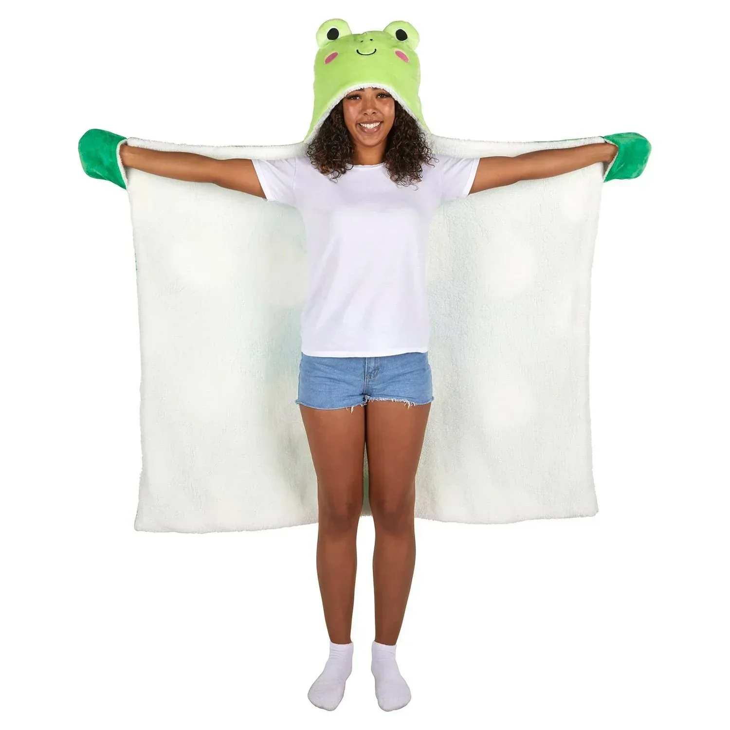 Kids Licensed 40" x 50" Hooded Throw with Sherpa Lining - Image 35